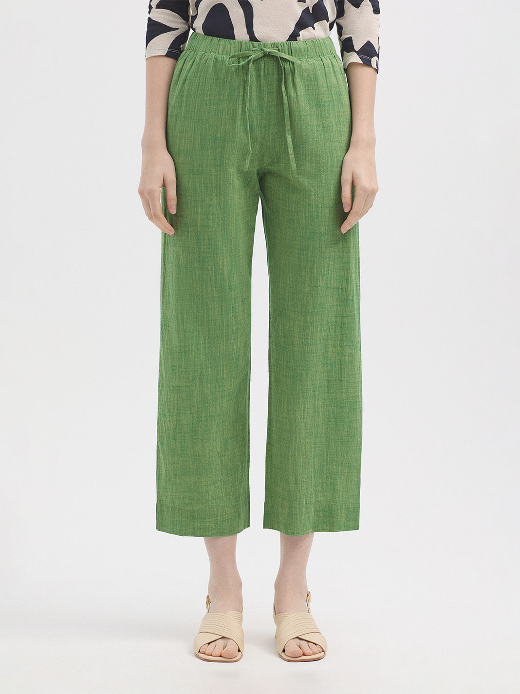 Chambray Trousers - Green