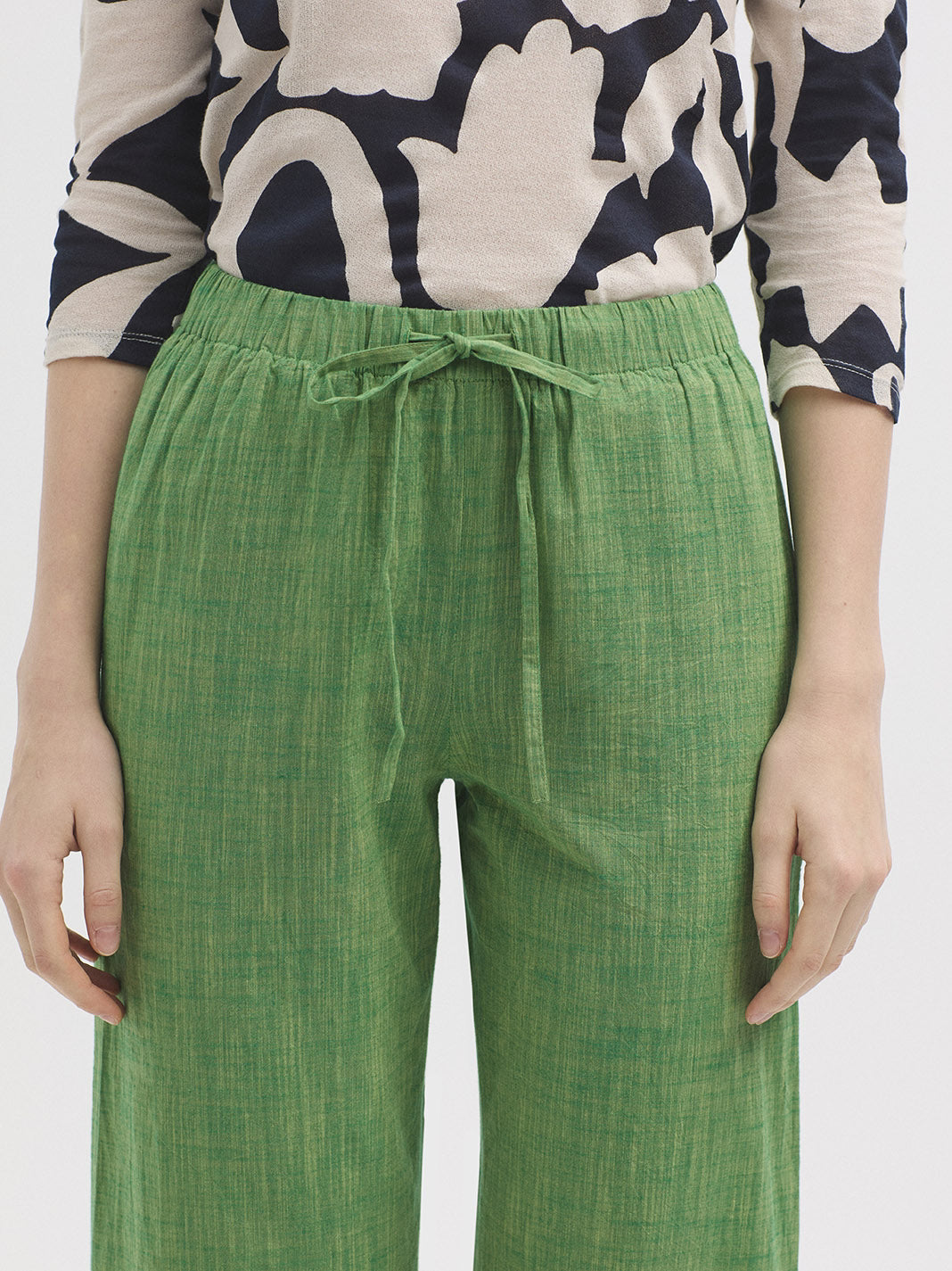 Chambray Trousers - Green