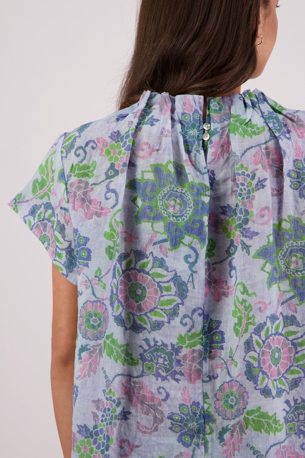 Briarwood Pia Top - Blue Floral