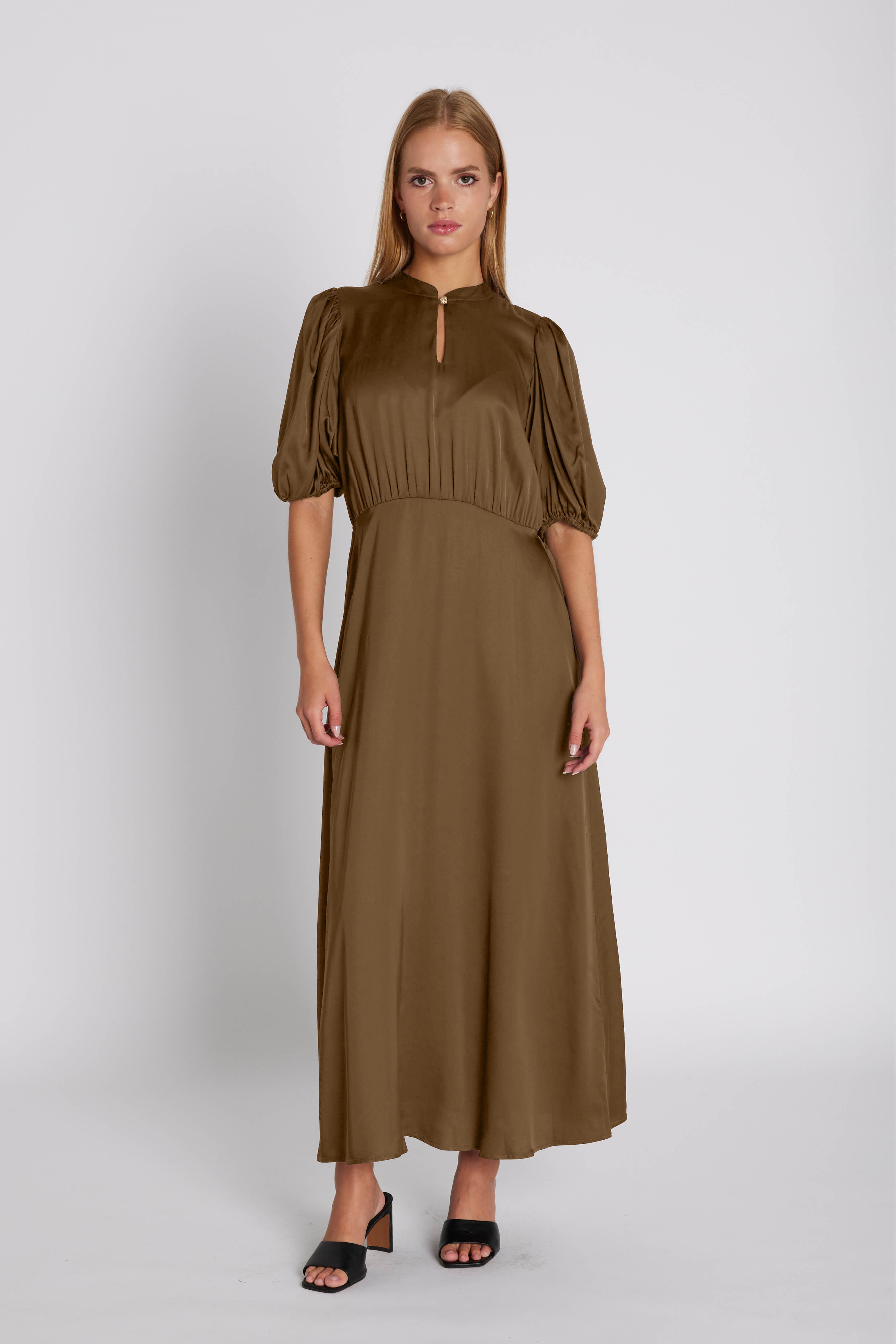 Lorelei Dress - Brown Sugar