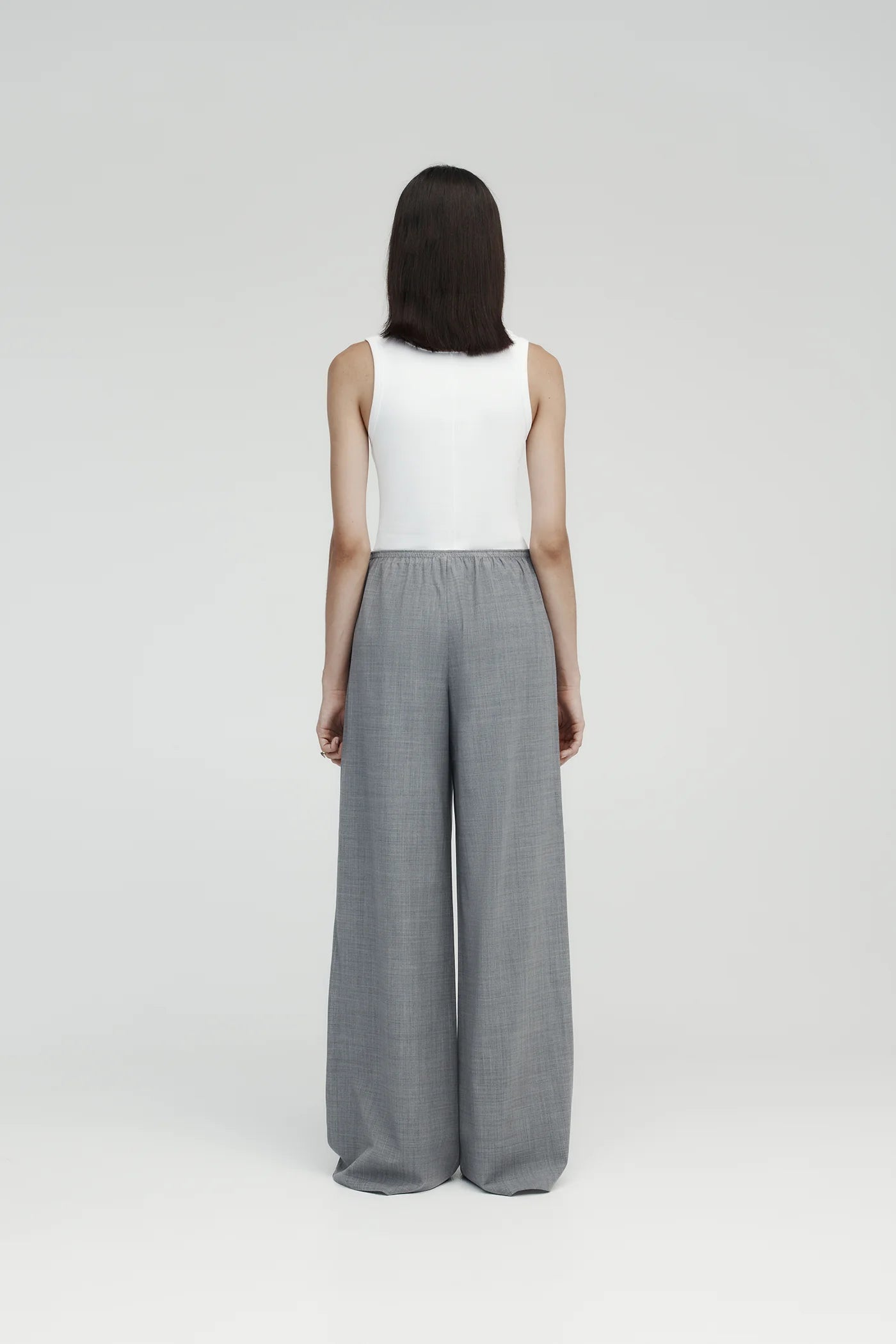 Rebe Pull On Trouser - Grey
