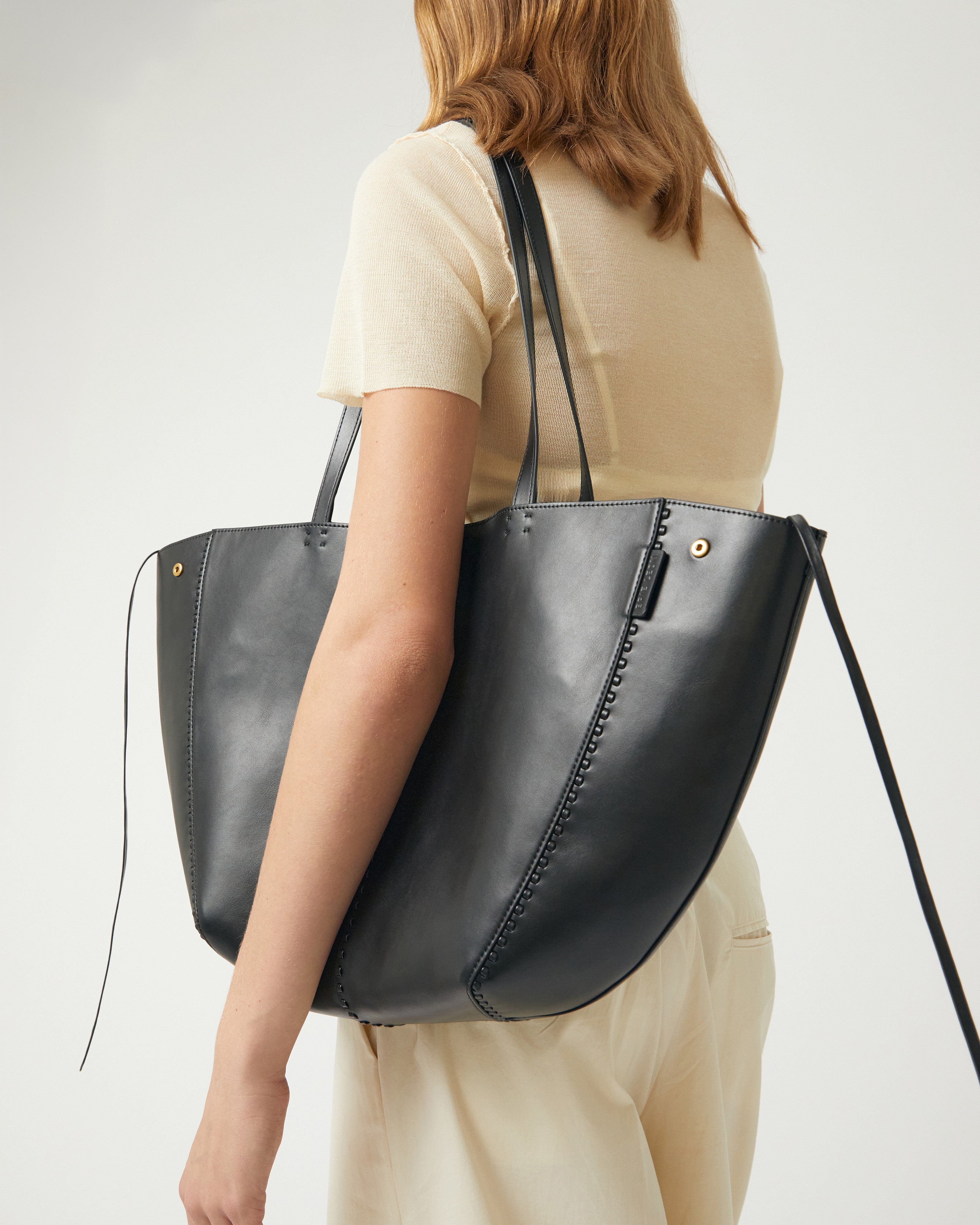 Brie Leon Reese Market Tote - Noir