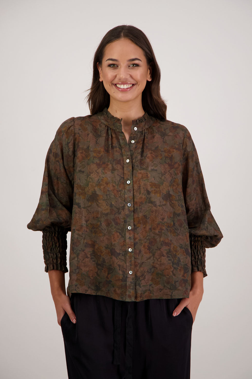 Raewyn Top - Vintage Floral