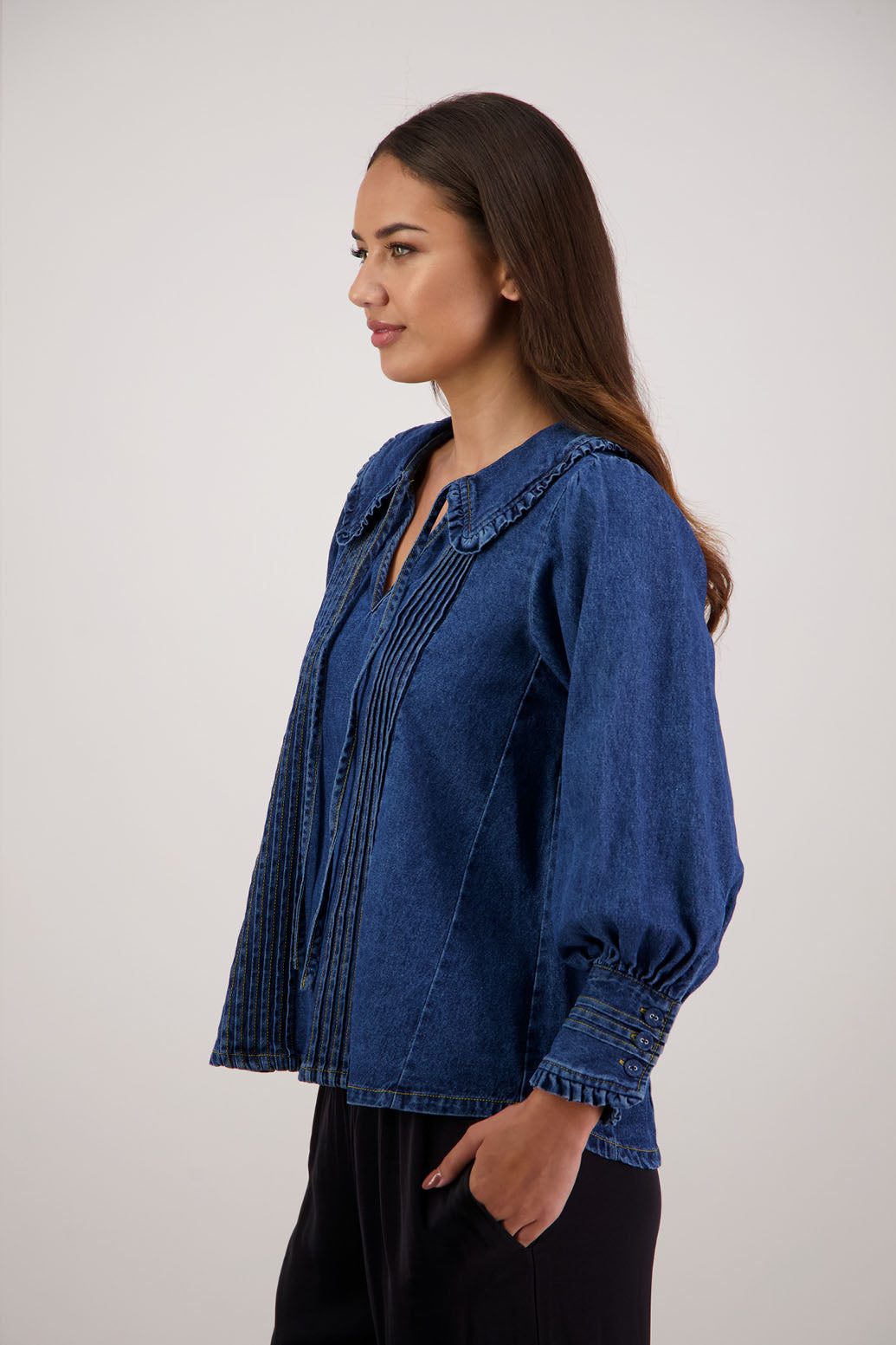 Redmond Top - Denim