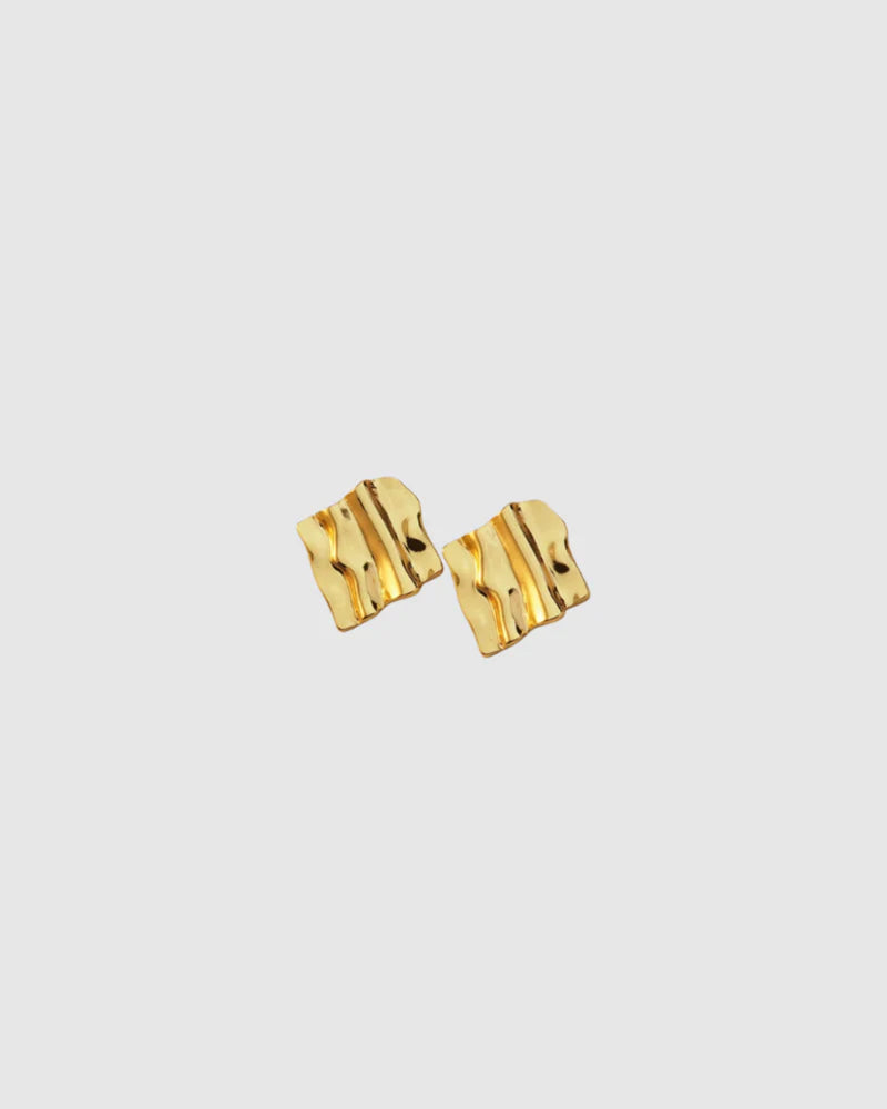 River Earrings - Gold