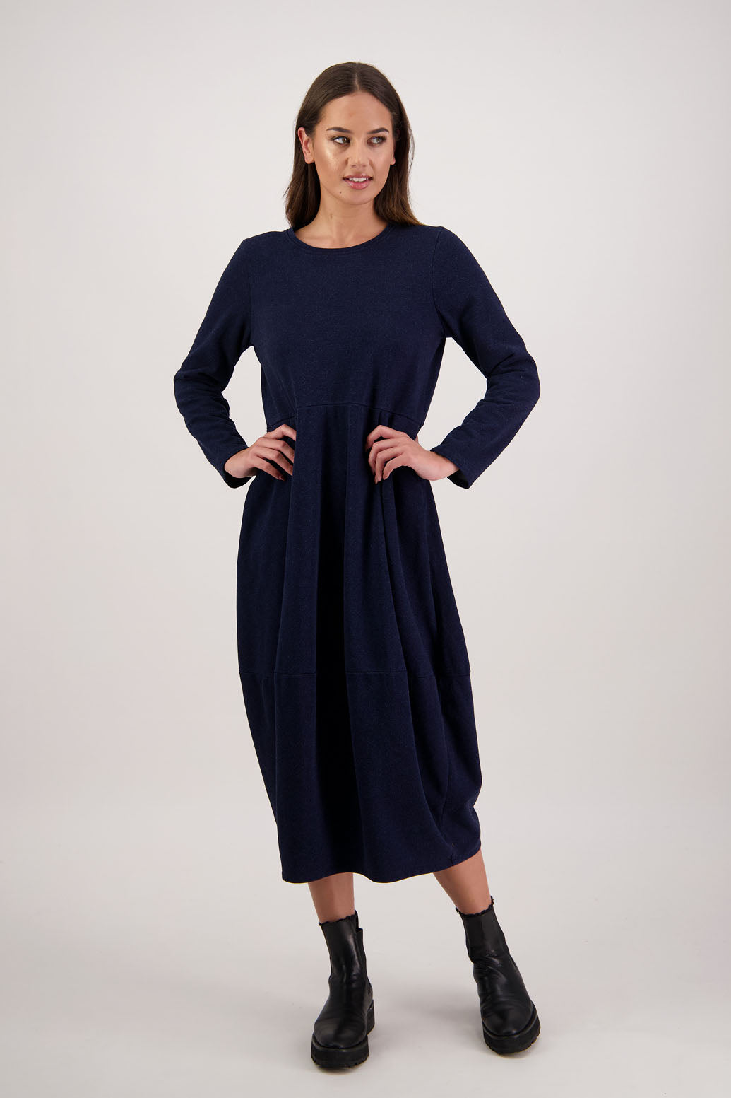 Ronnie Dress - Denim Jersey