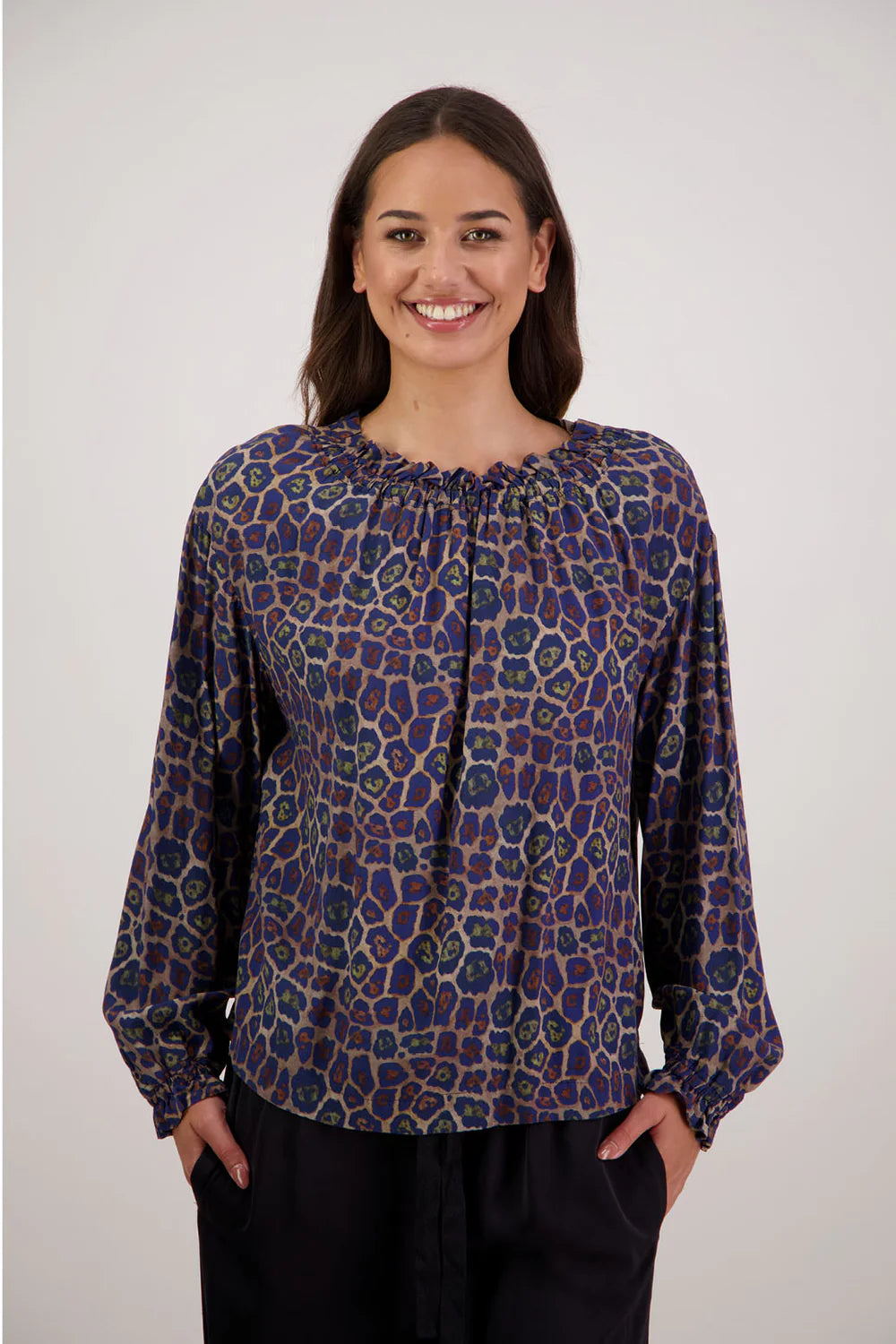 Rumer Top - Antique Leopard