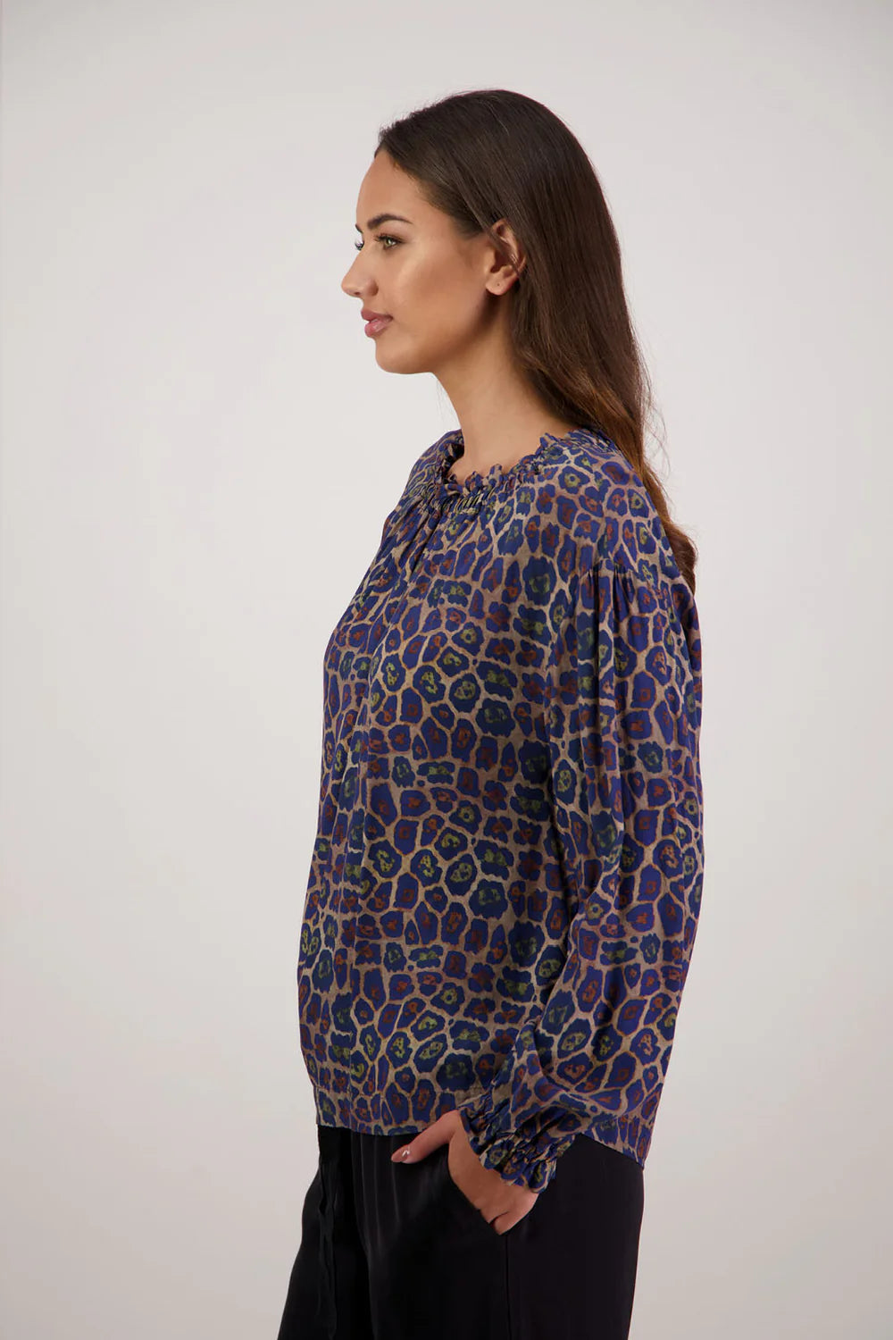 Rumer Top - Antique Leopard