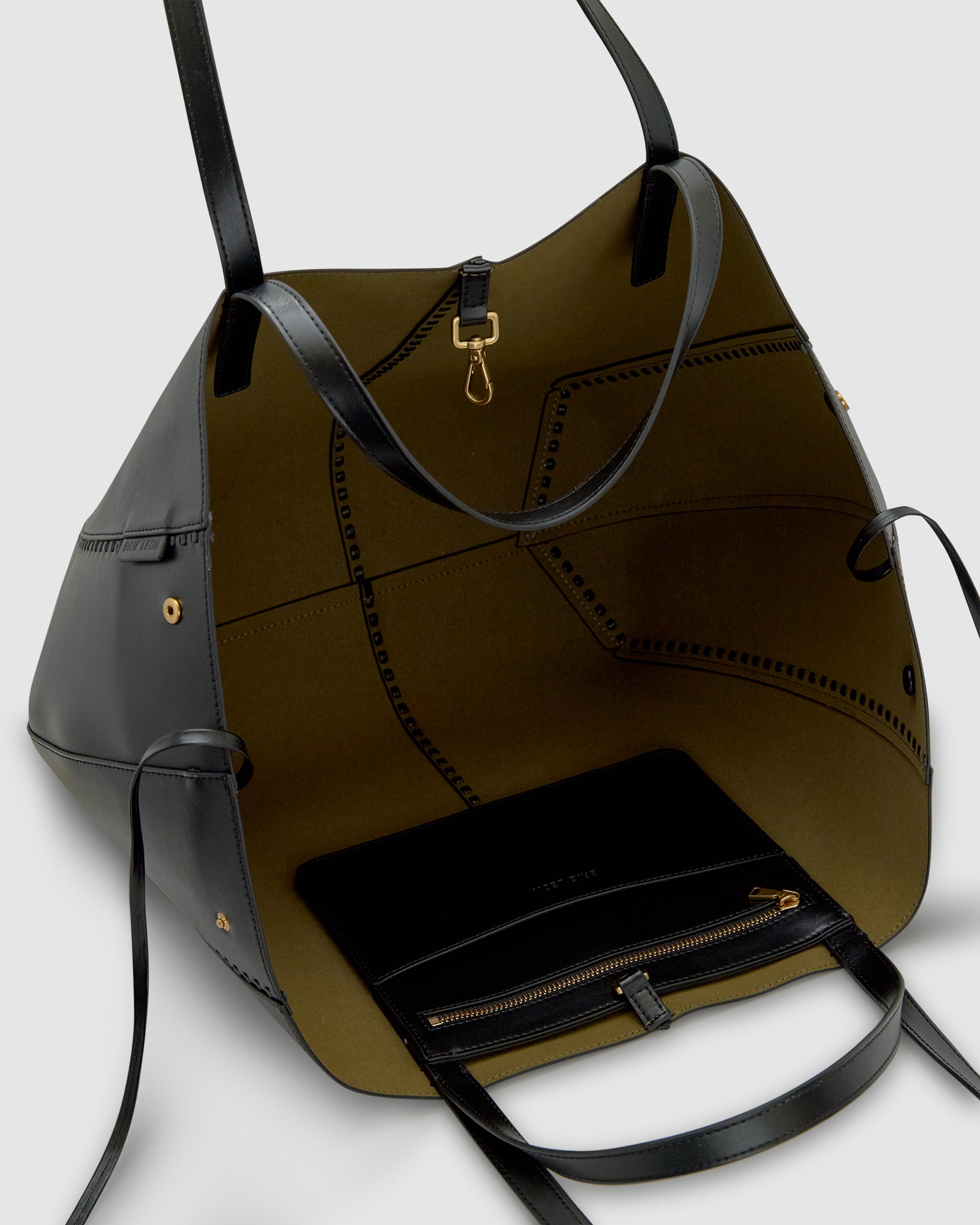 Brie Leon Reese Market Tote - Noir