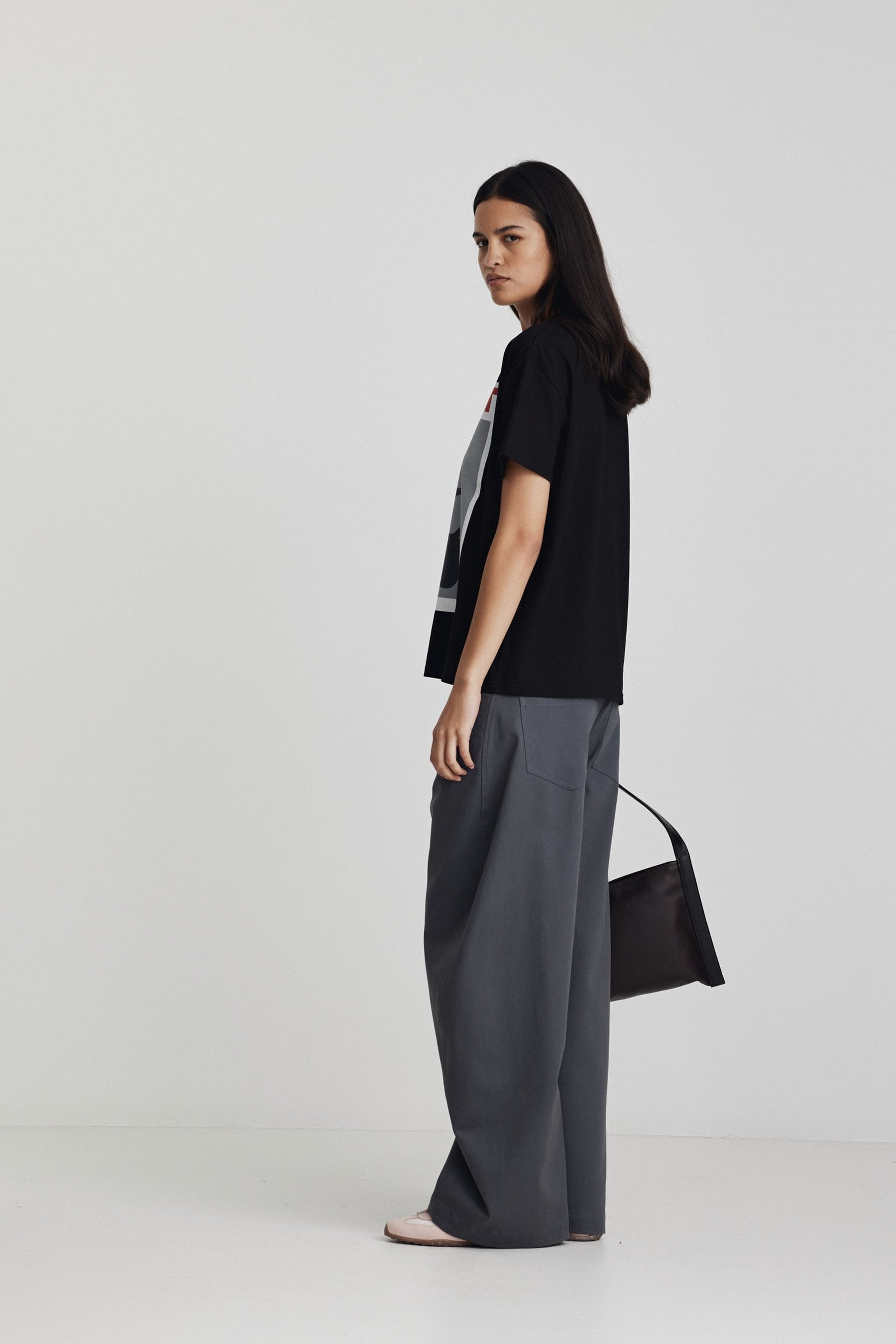 Ricochet Aiden Tee - Black + Black