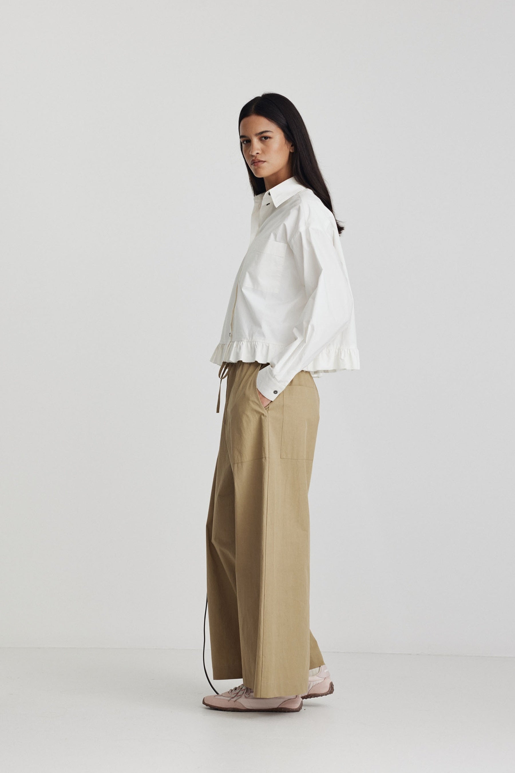 Ricochet Bodin Shirt - Ivory