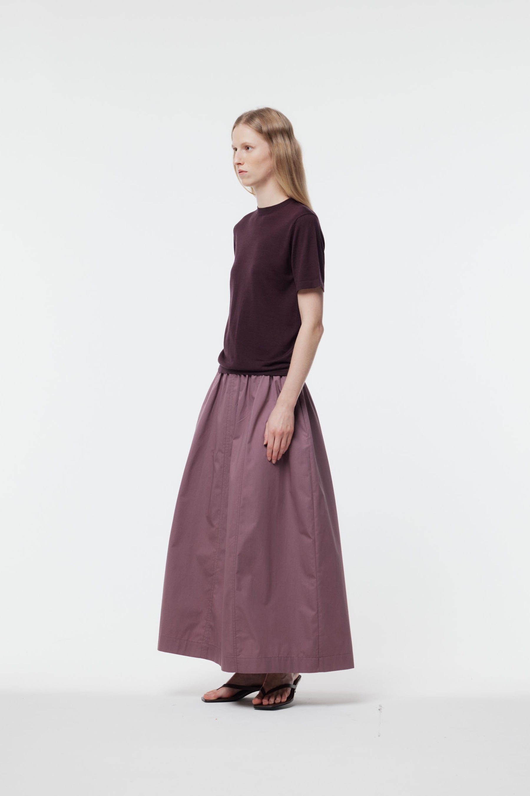 Gregory Dale Skirt - Dusty Mauve