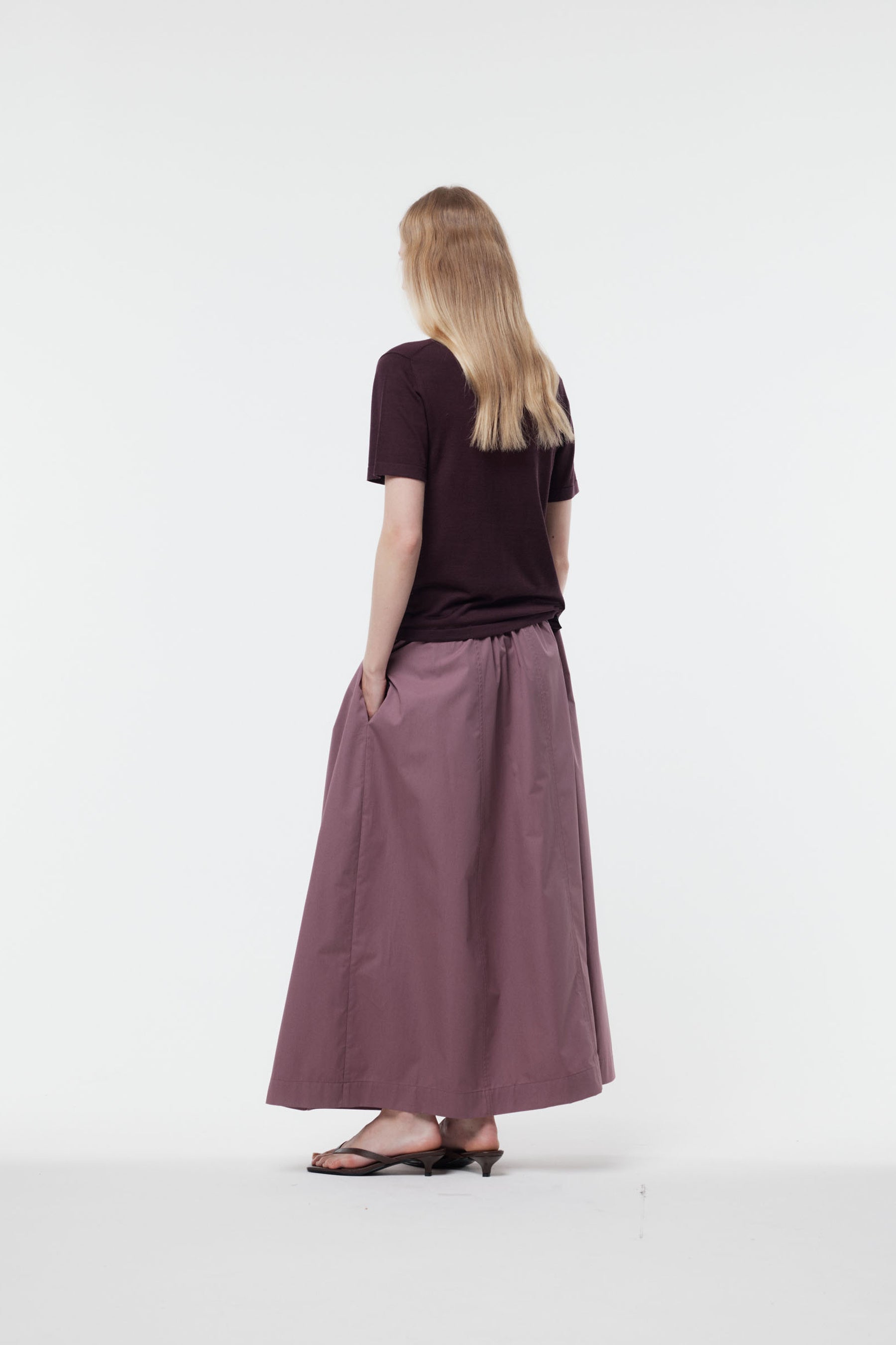 Gregory Dale Skirt - Dusty Mauve