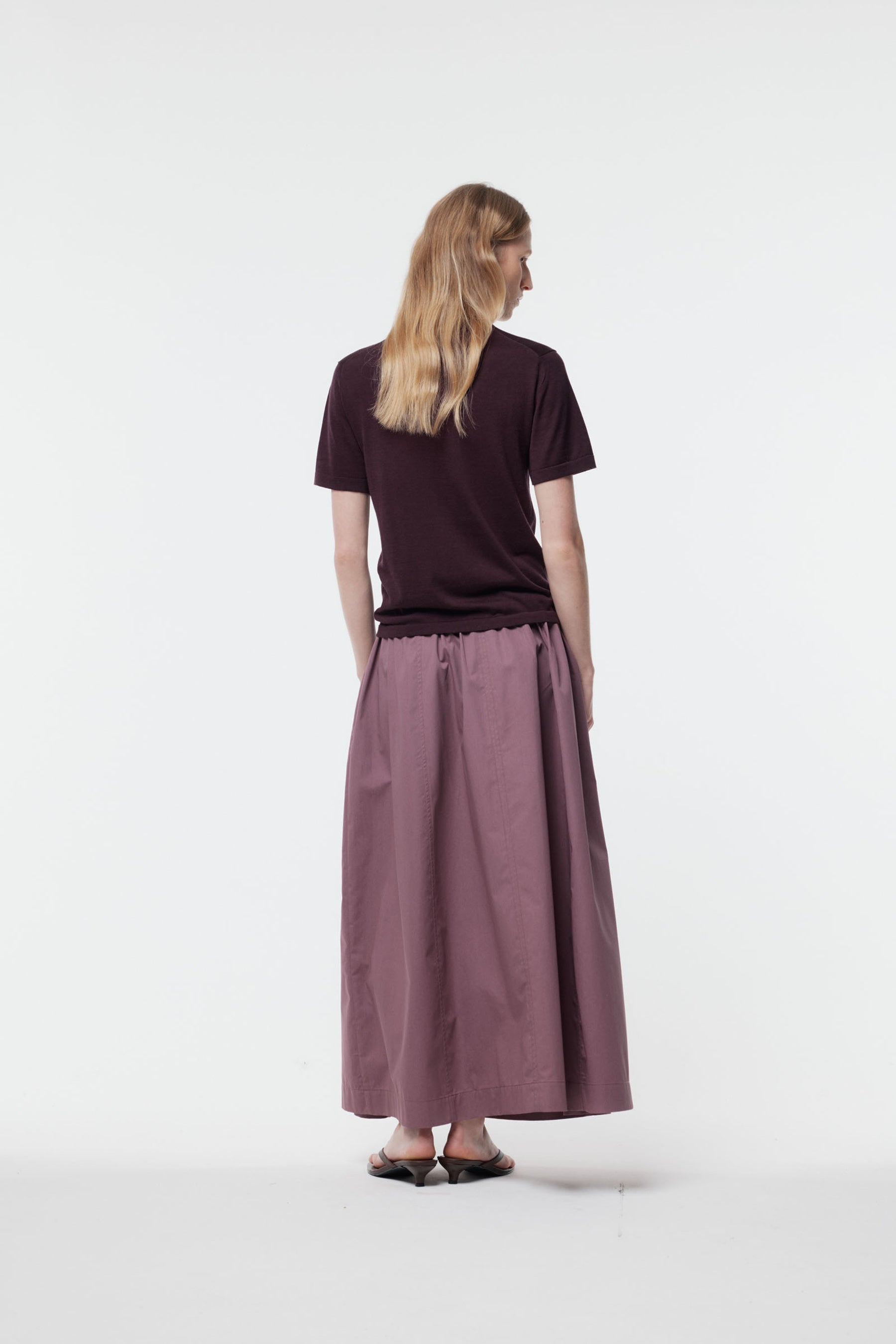 Gregory Dale Skirt - Dusty Mauve