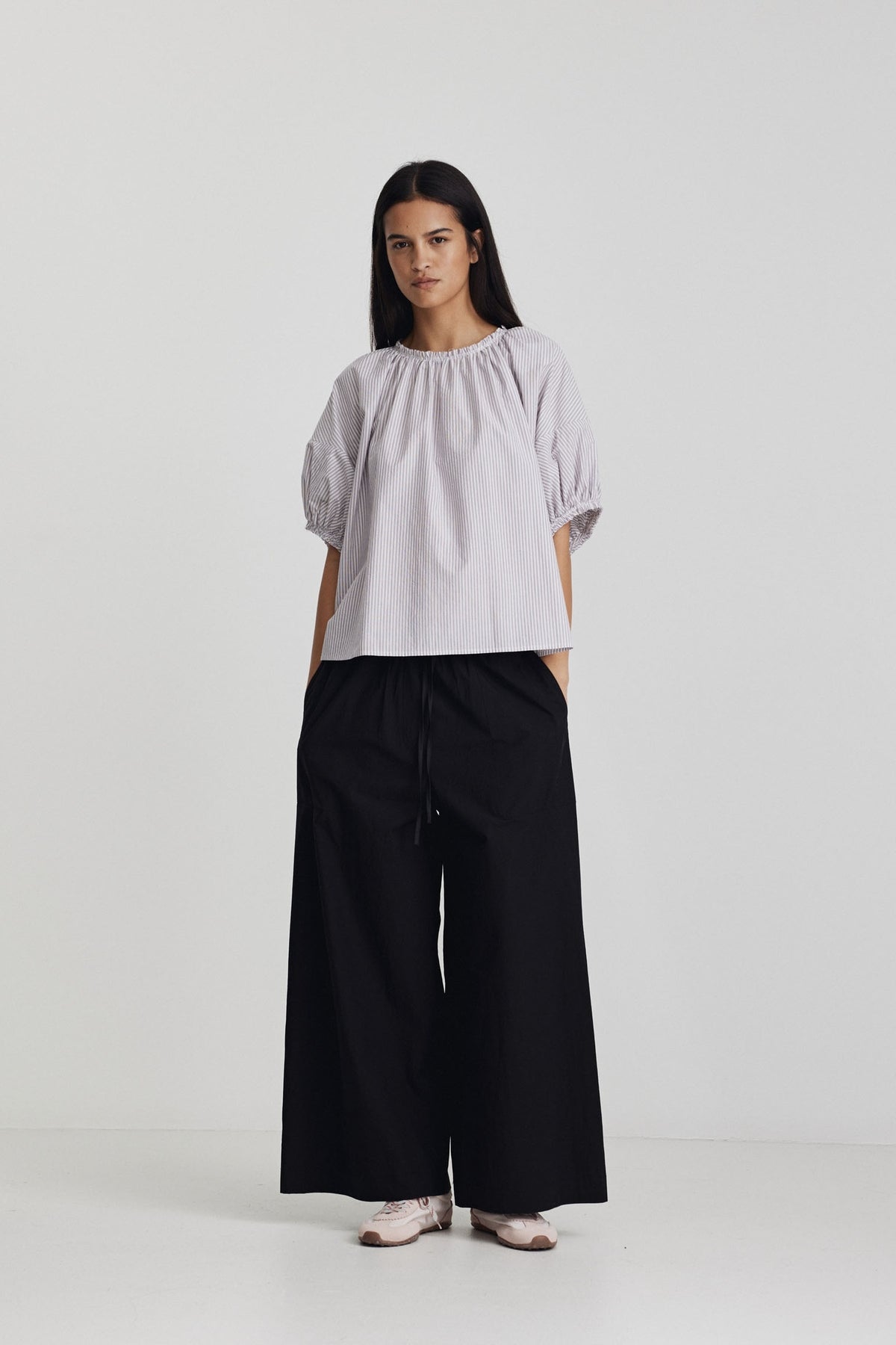Ricochet Tomas Top - Purple Stripe