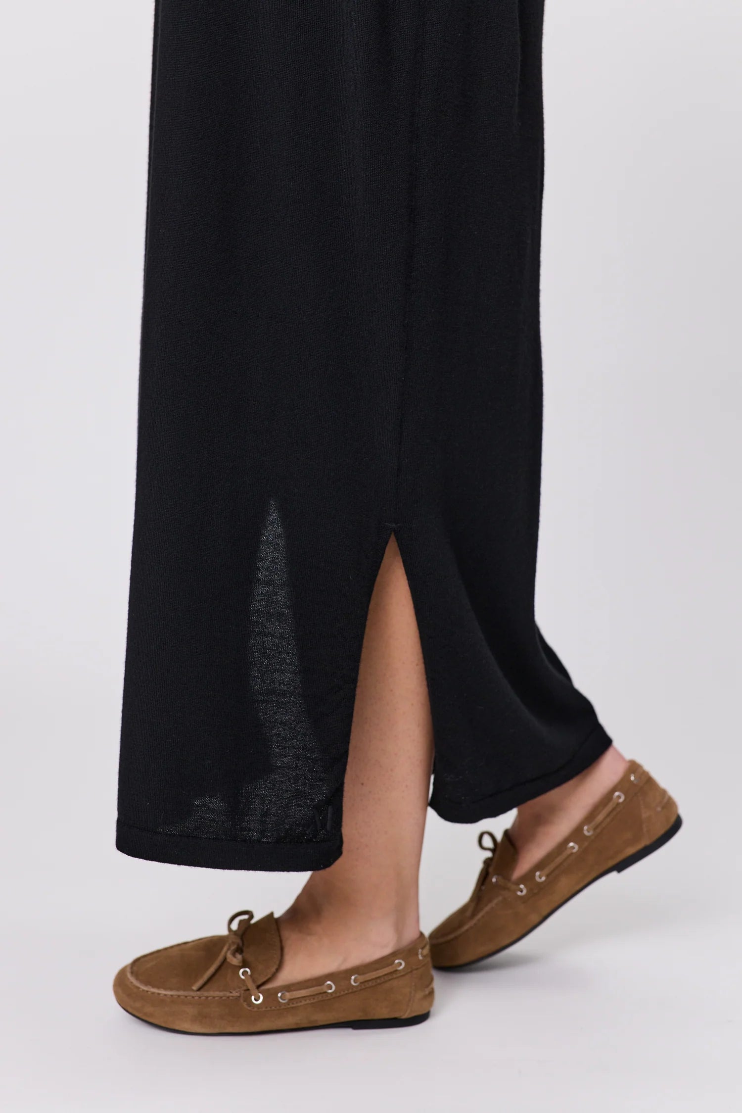 Marlow Serene Merino Dress - Black