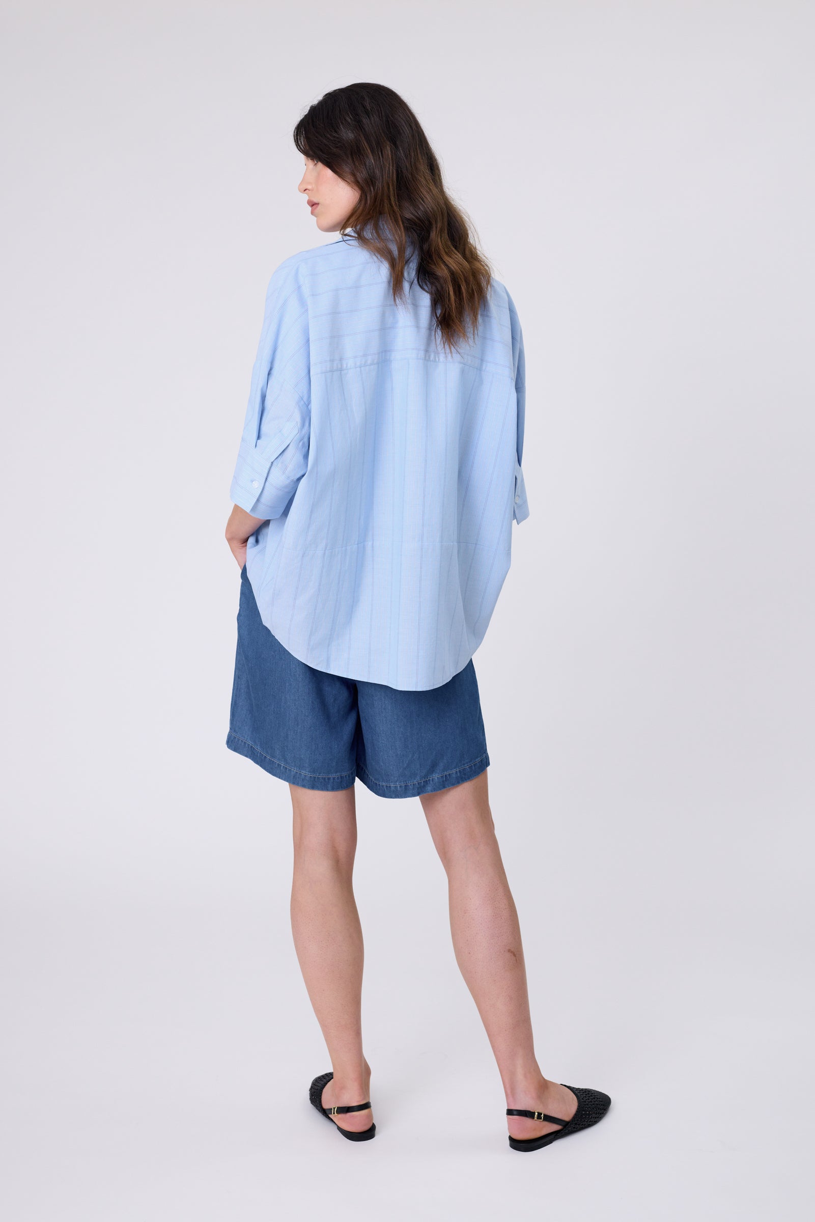 Shoreline Shirt - Blue Stripe