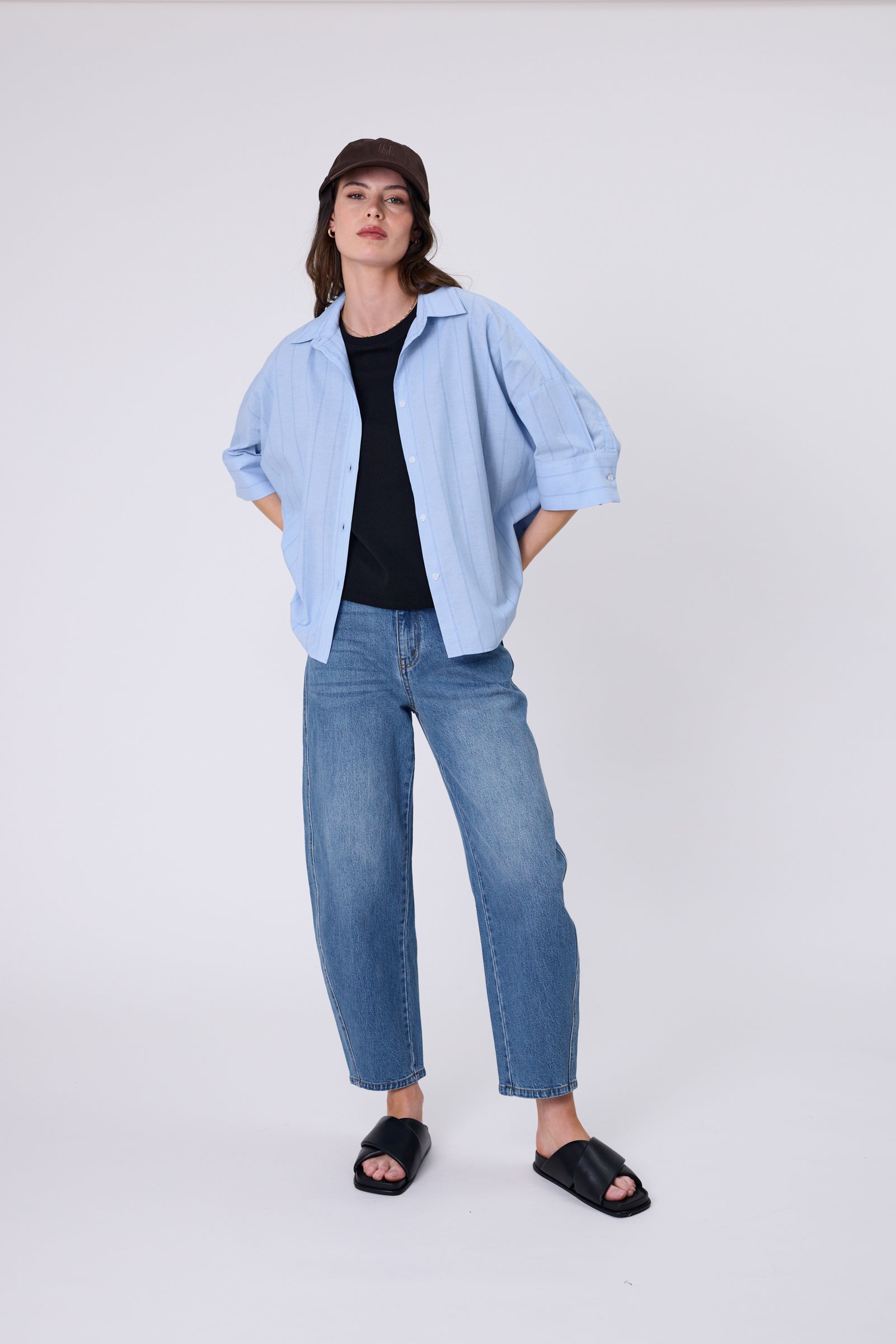 Shoreline Shirt - Blue Stripe