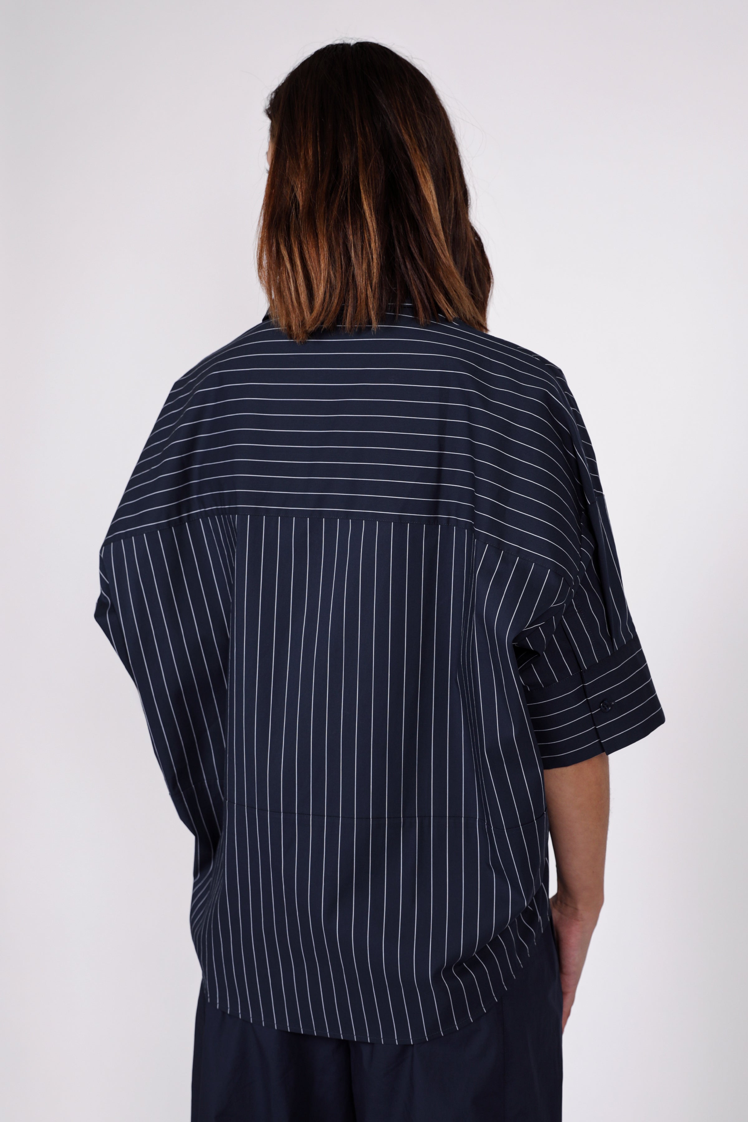 Marlow Shoreline Shirt - Ink Stripe