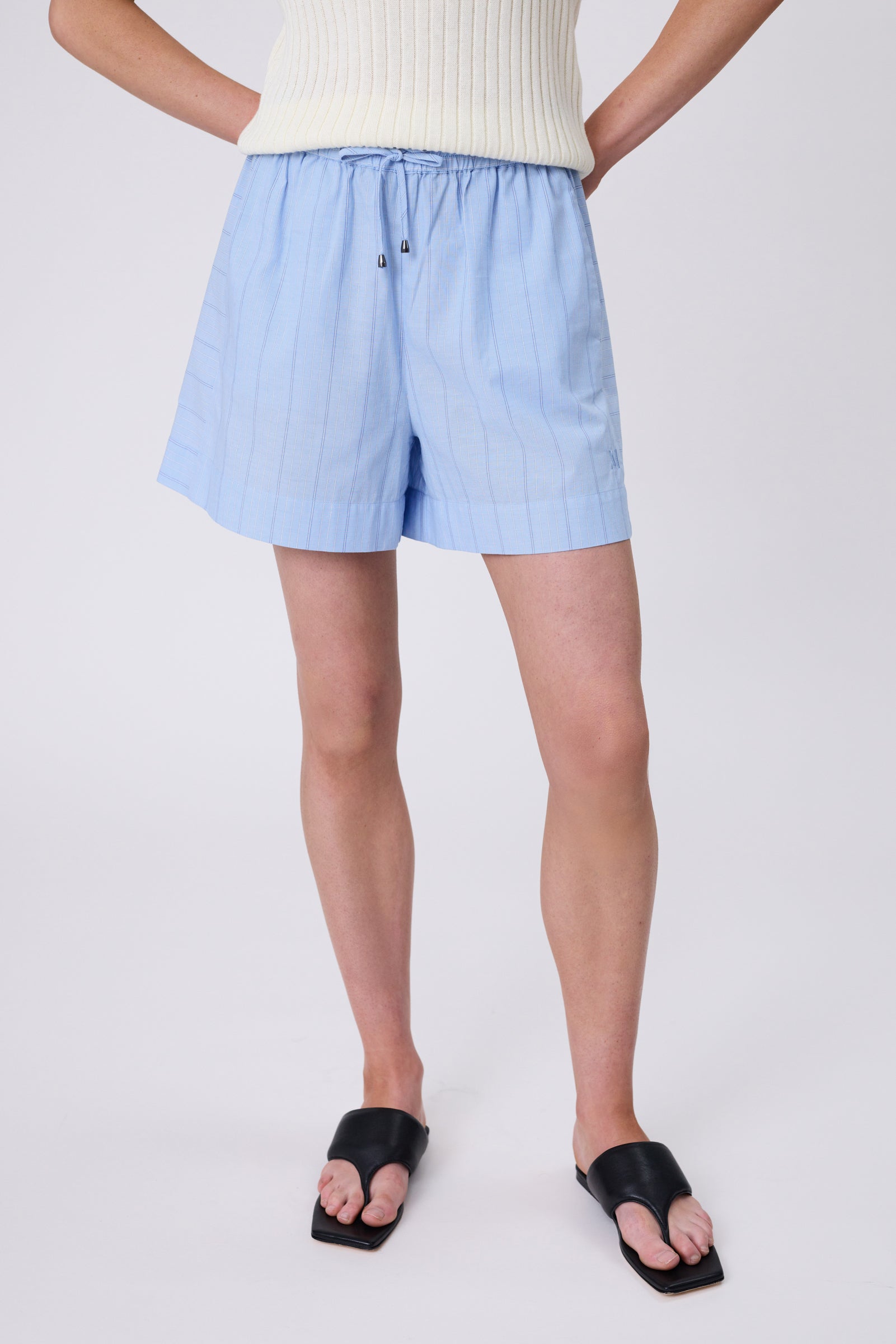 Shoreline Short - Blue Stripe