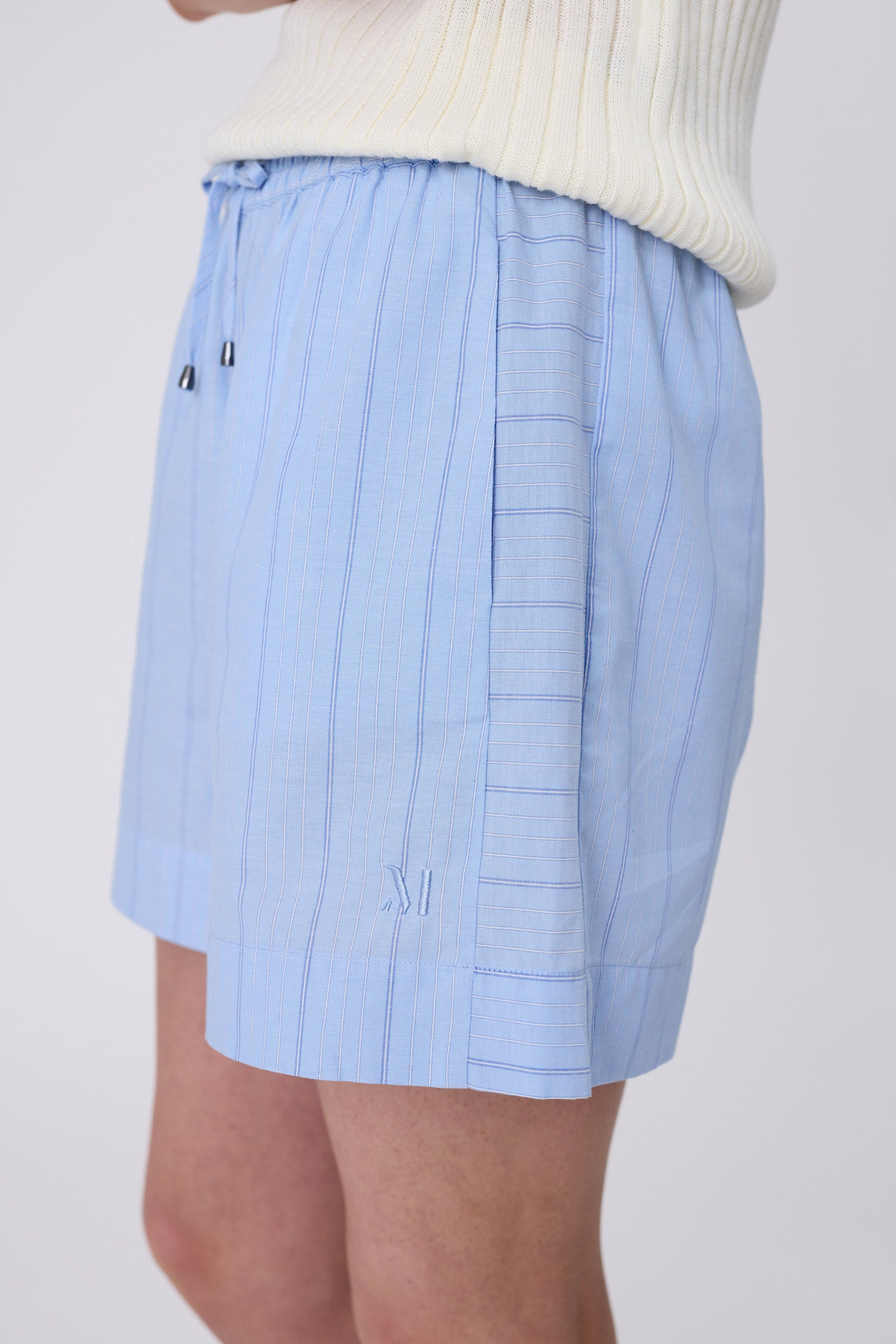 Shoreline Short - Blue Stripe