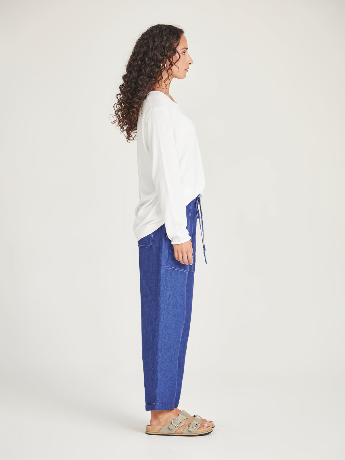 Vinnie V-Neck - White