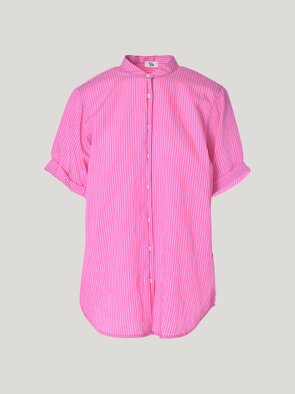 Flynn Stripe Shirt - Pink/Red Stripe