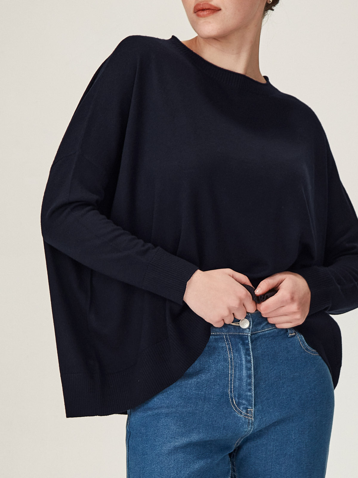 Gemma Merino Weekender - Black