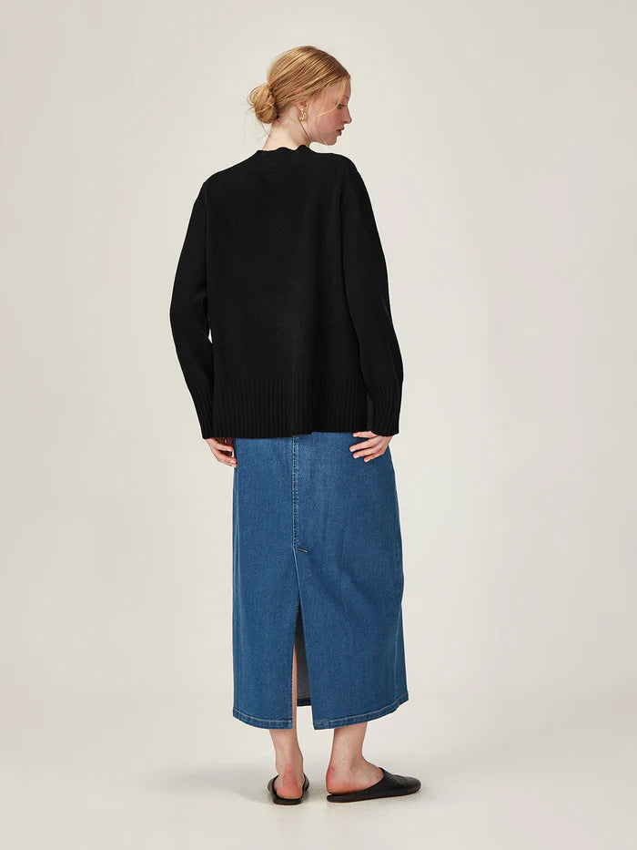 Rei Merino Sweater - Black
