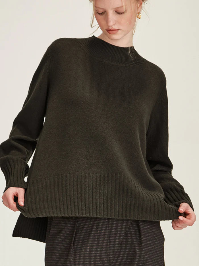Rei Merino Sweater - Khaki