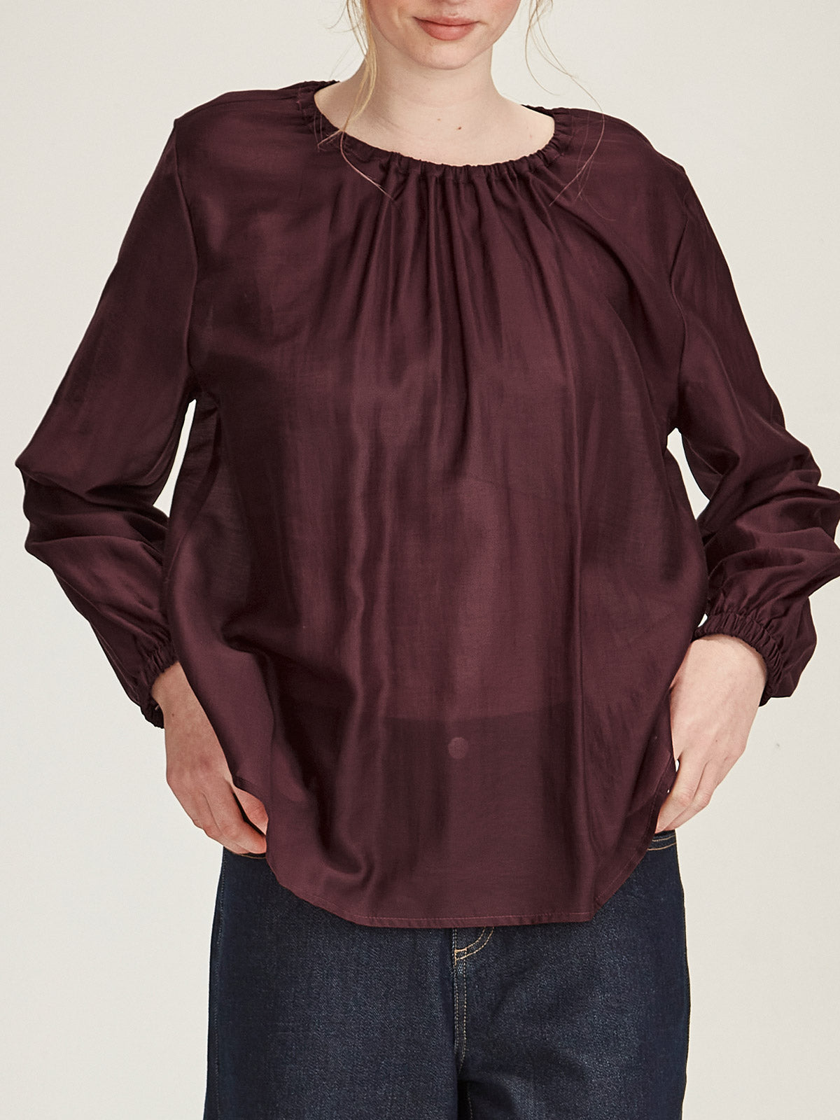 Anna Top - Plum