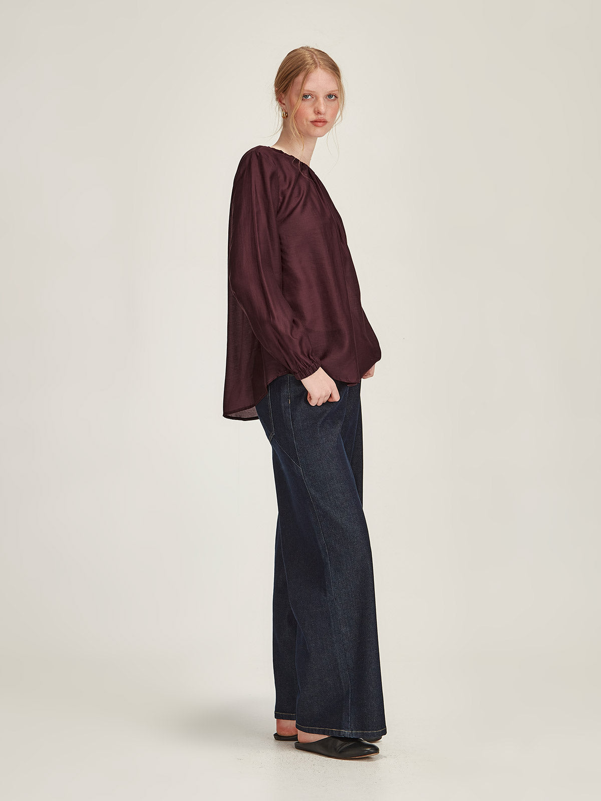 Anna Top - Plum