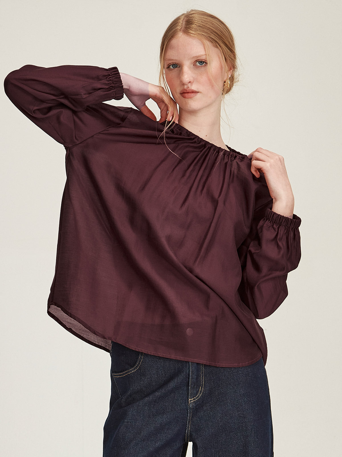 Anna Top - Plum