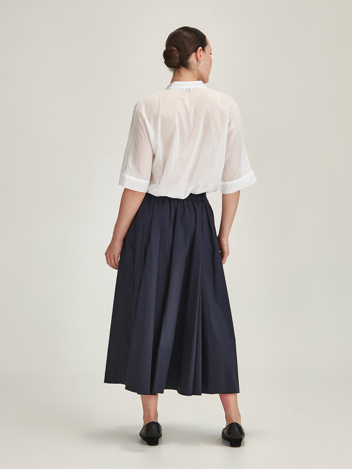 Sasha Ruffle Blouse - Perla