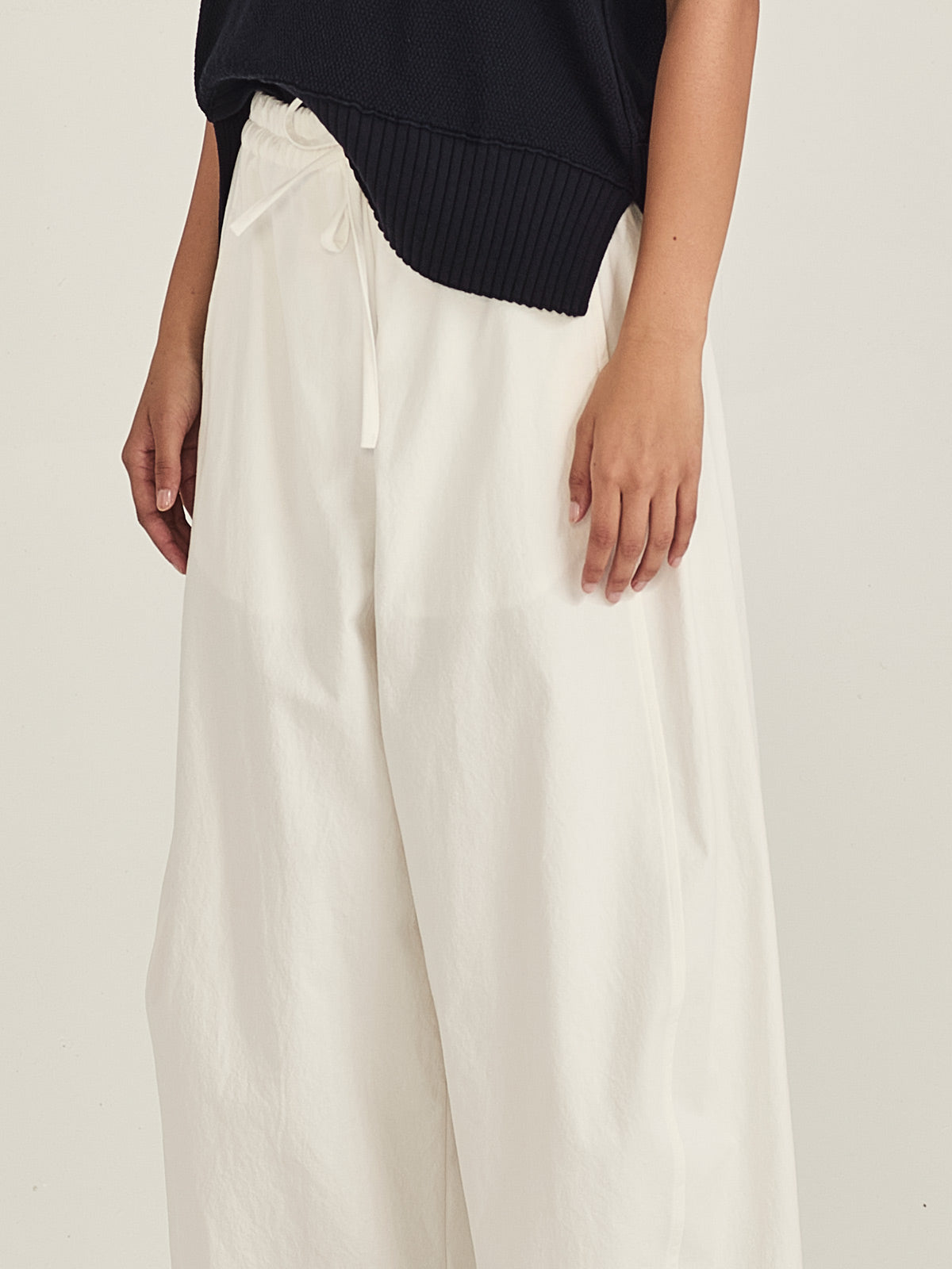Sills Harriet Barrel Pant - Ivory