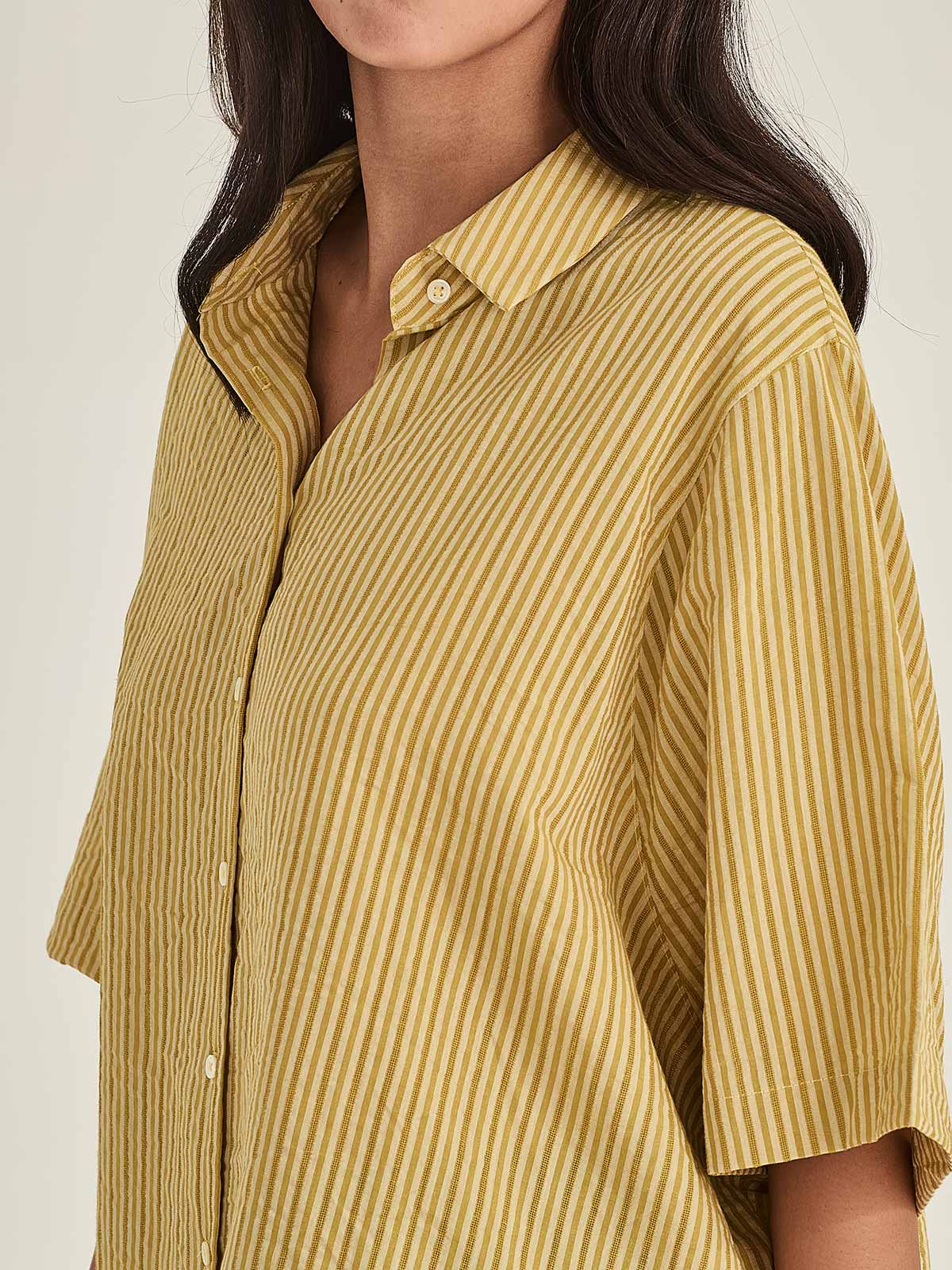 Sills Jenne Cape Blouse - Dijon