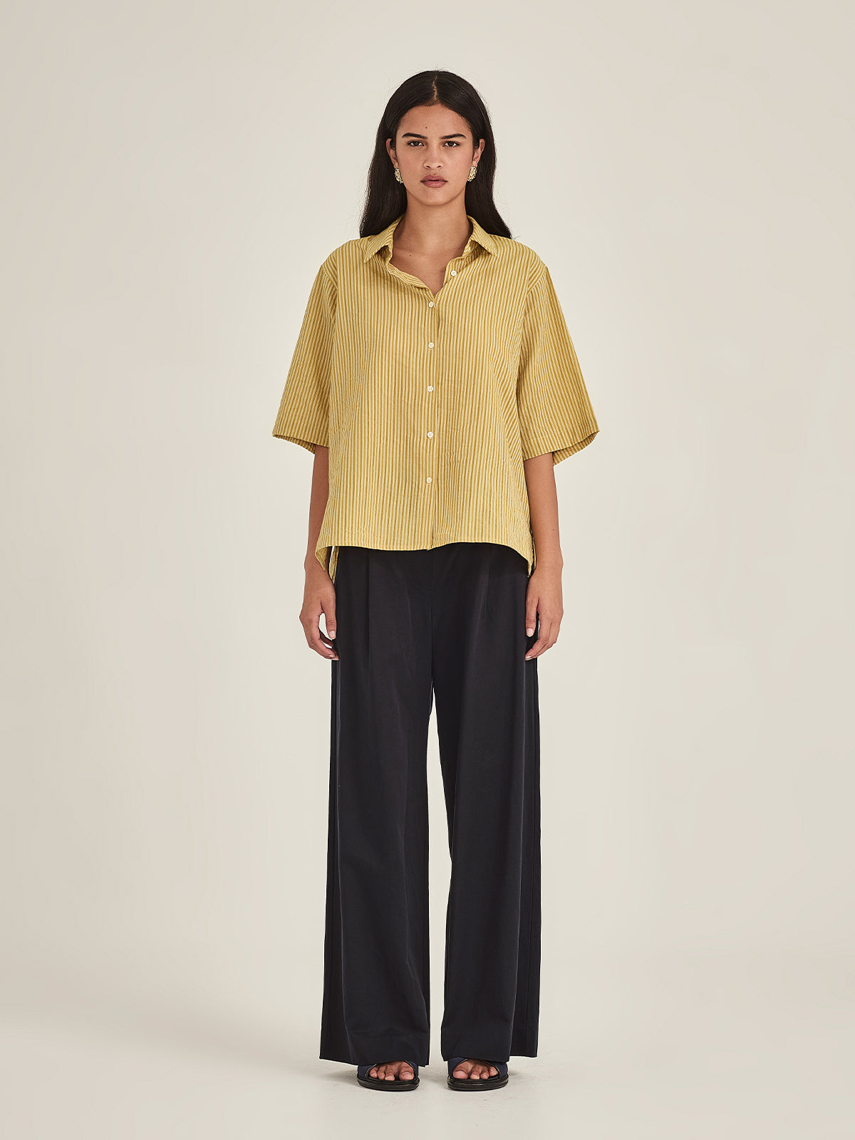 Sills Jenne Cape Blouse - Dijon
