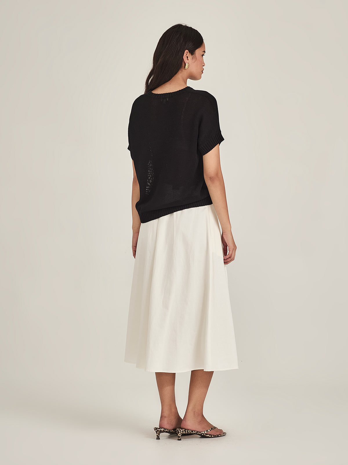 Sills Devon Skirt - Chalk