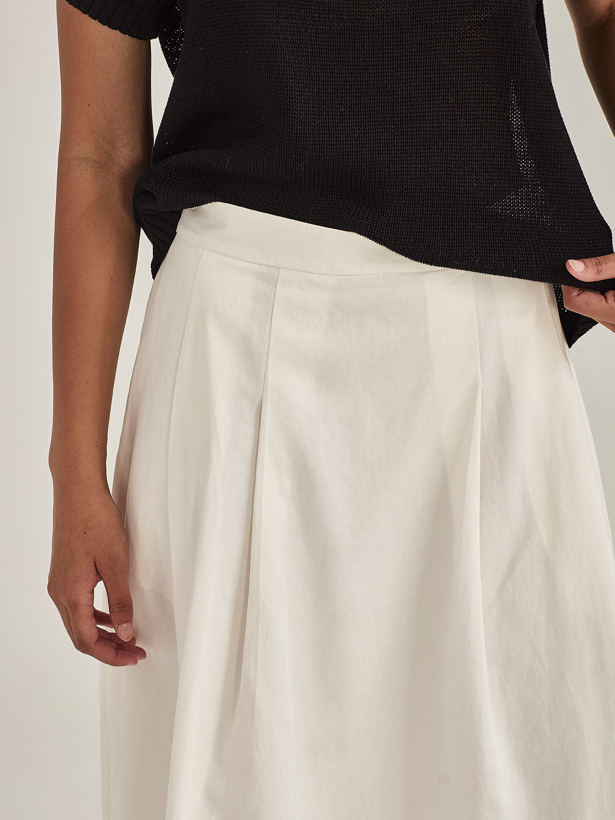 Sills Devon Skirt - Chalk