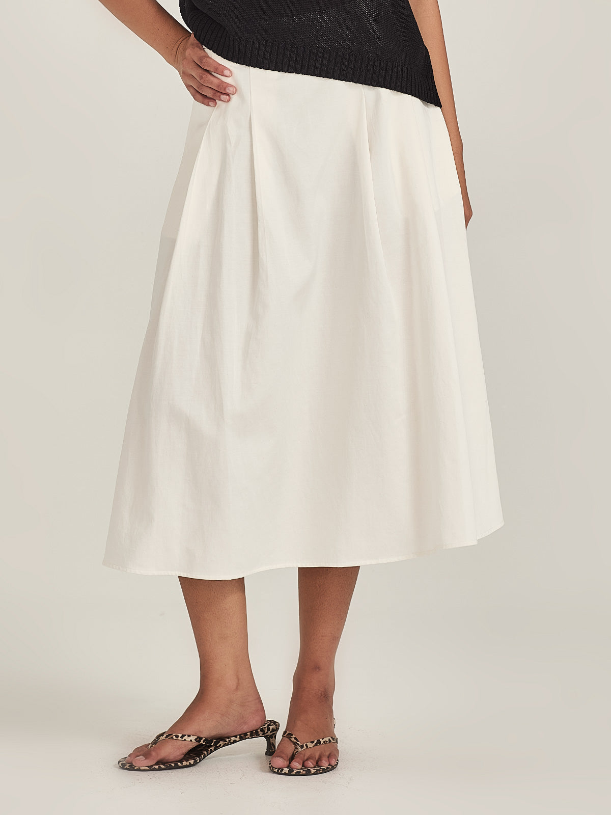 Sills Devon Skirt - Chalk