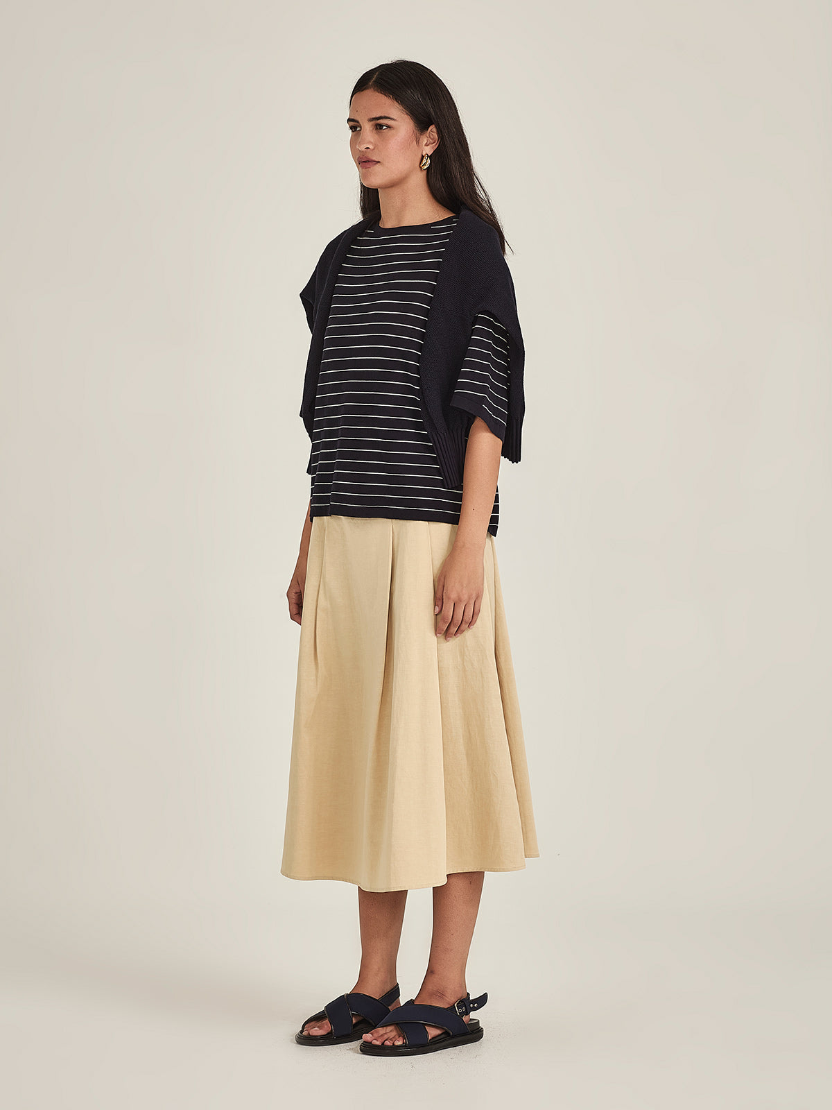 Sills Devon Skirt - Champagne