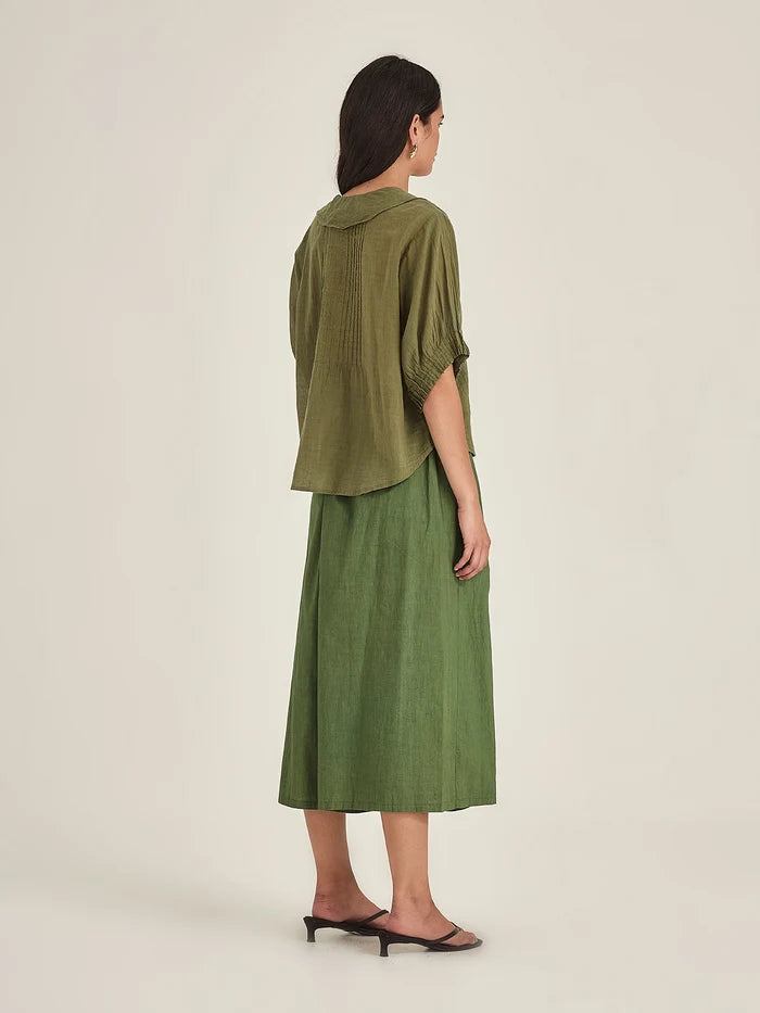 Sills Asha Flare Pant - Grass Green