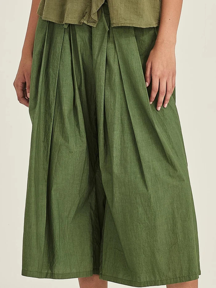 Sills Asha Flare Pant - Grass Green
