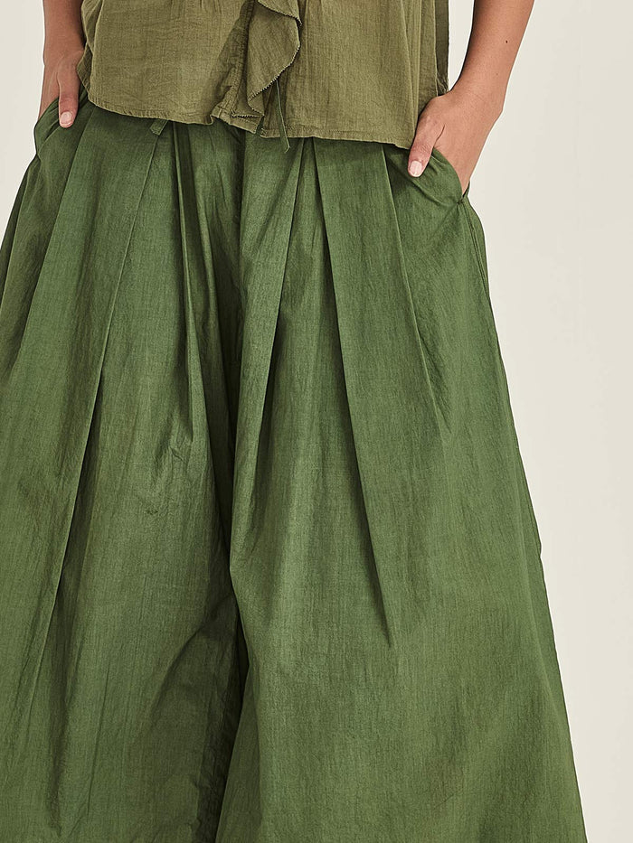 Sills Asha Flare Pant - Grass Green