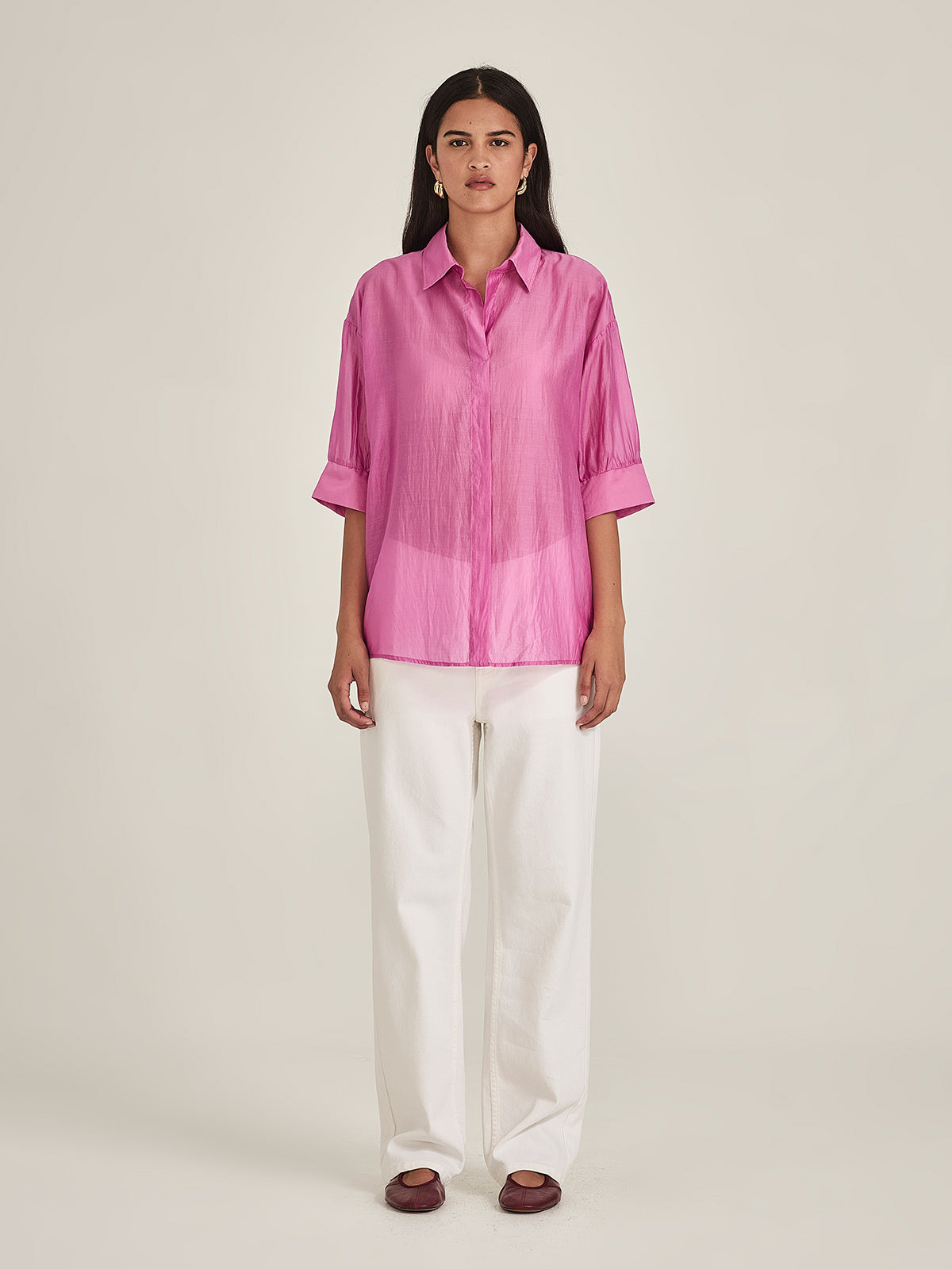 Sills Millie Blouse – Fuschia