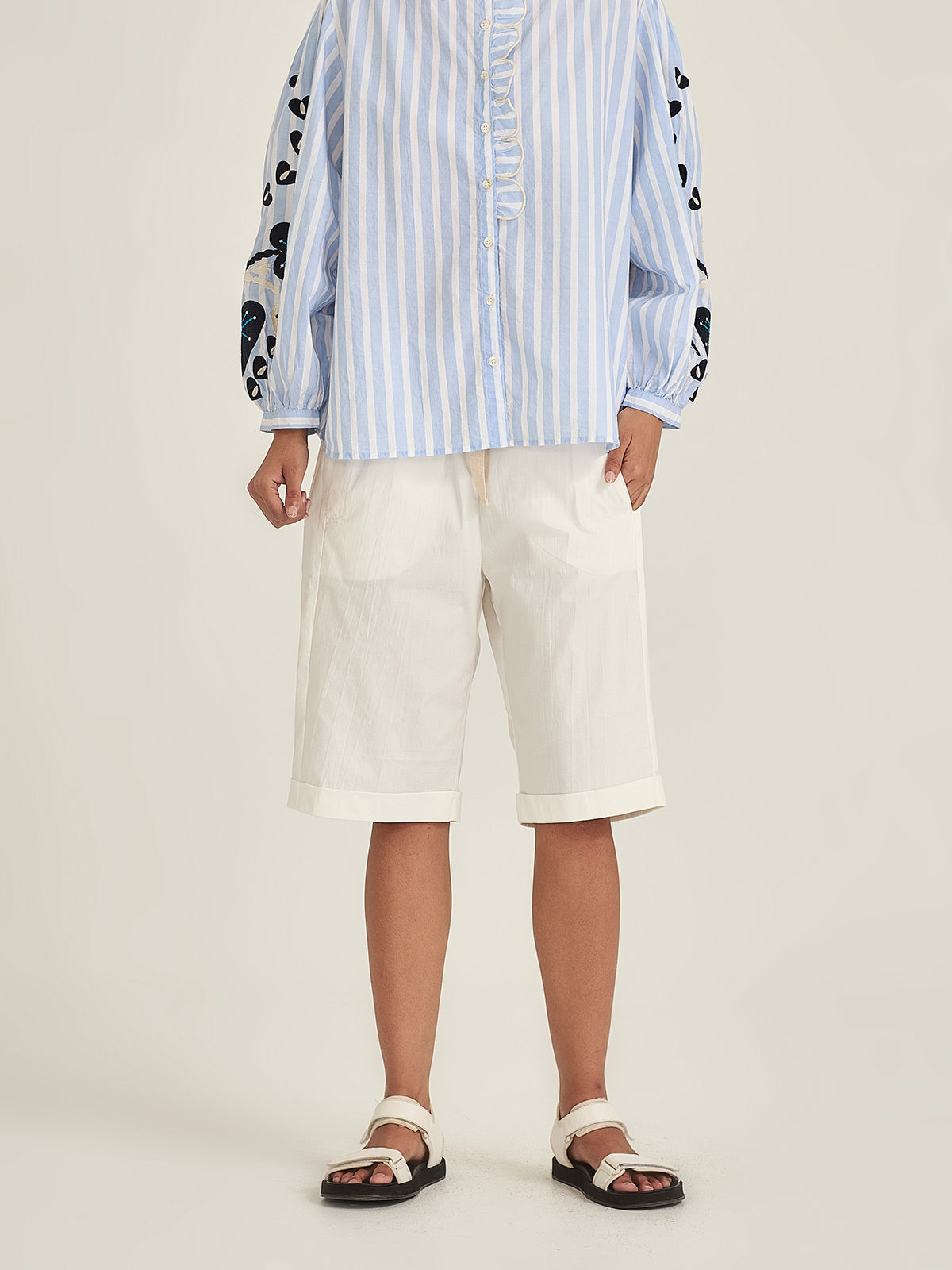 Sills Macy Shorts – White