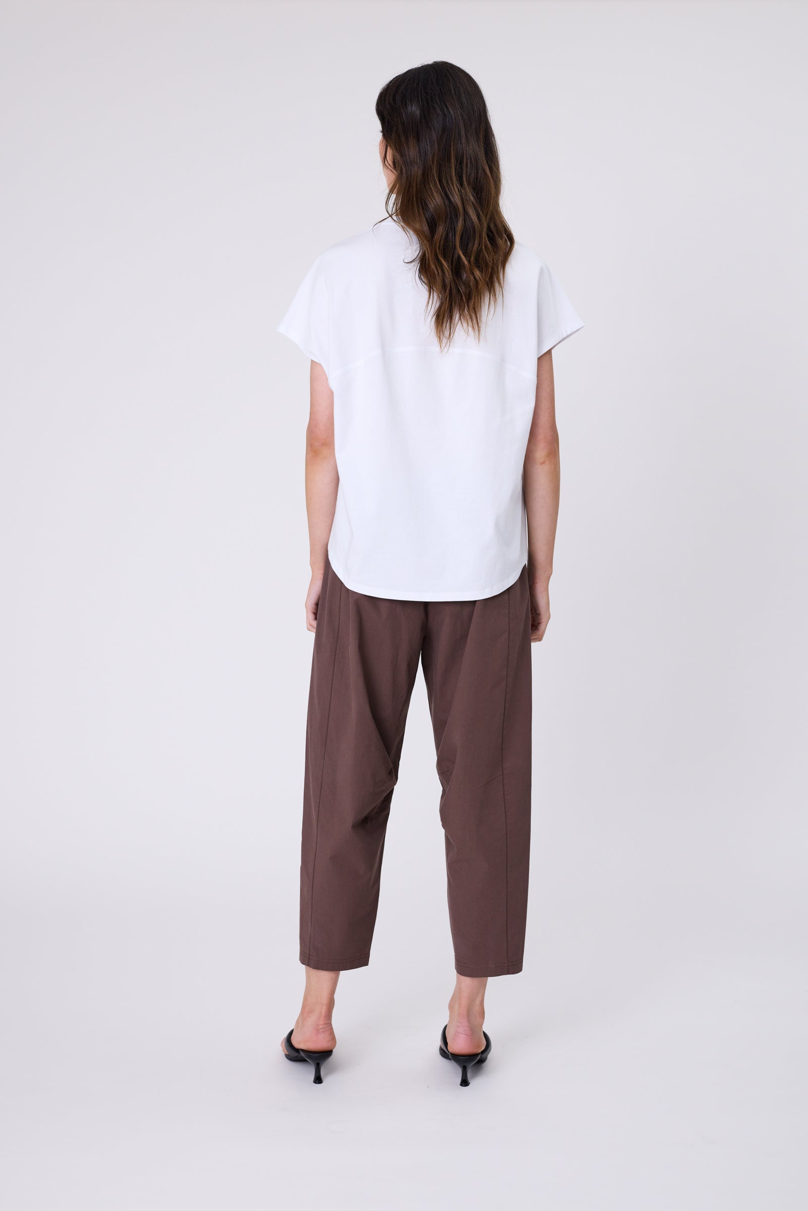 Silo Barrel Pant - Carob