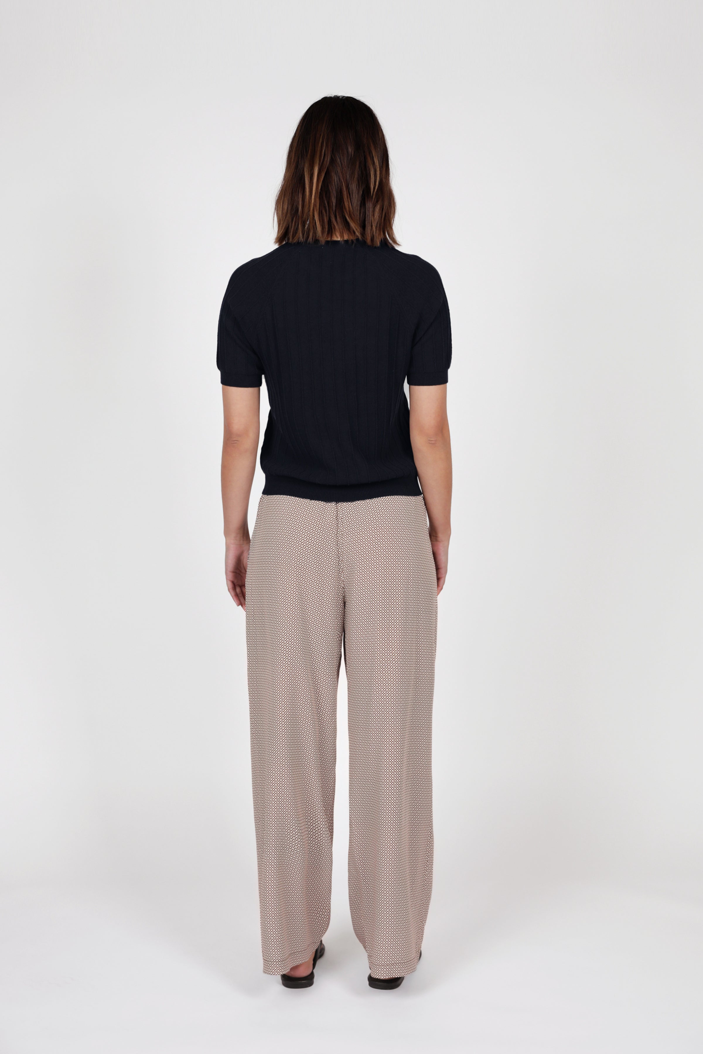 Marlow Soleil Knit Tee - Ink