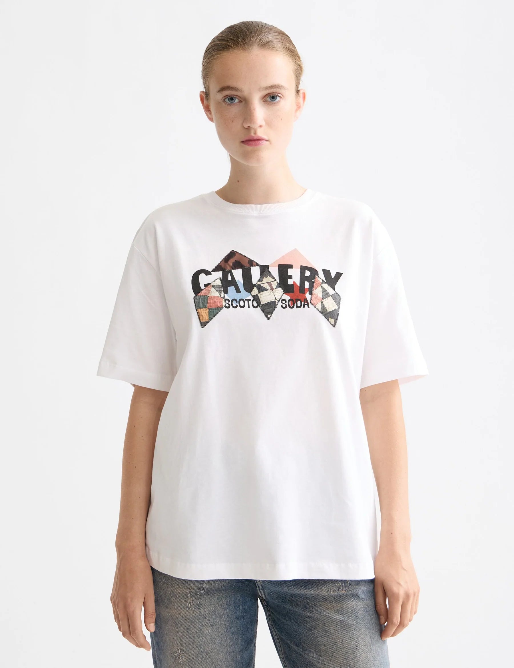 Elevated Artwork T-Shirt - White