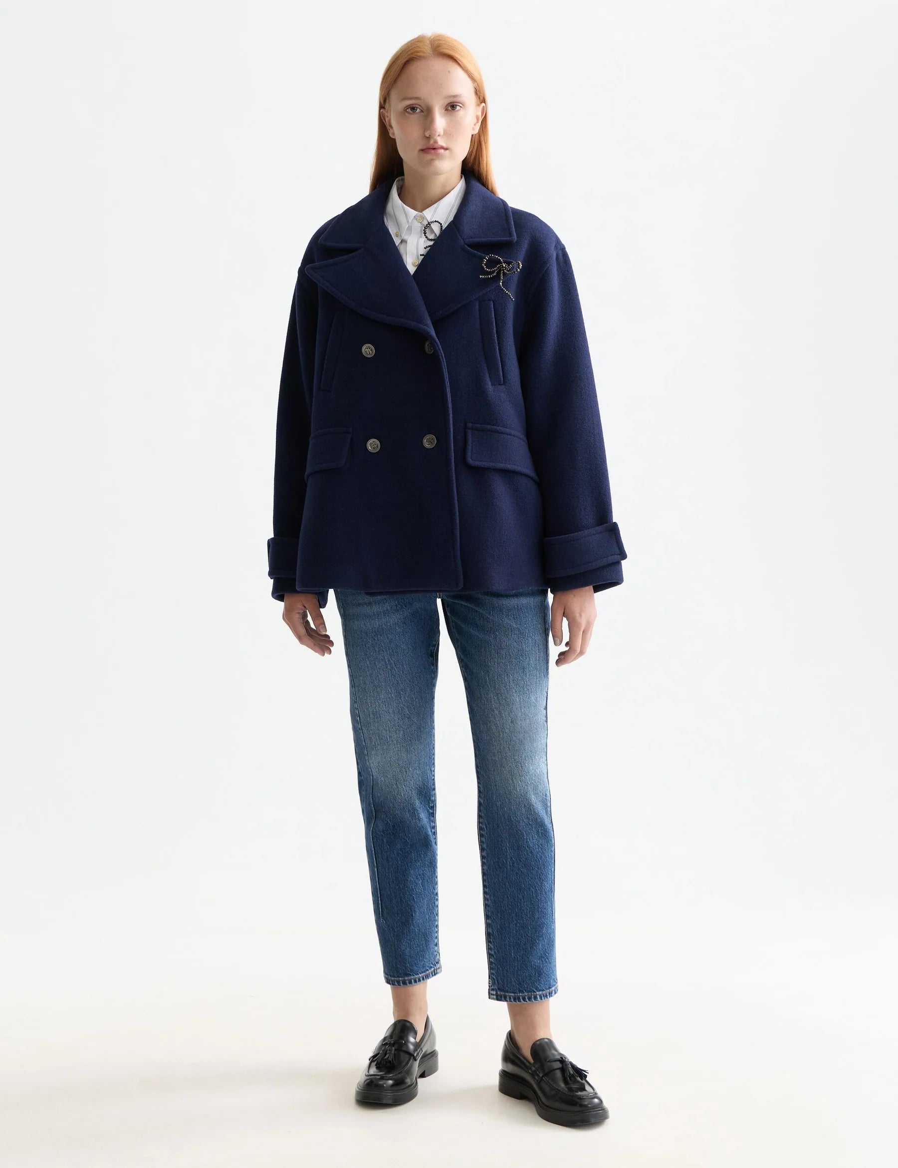 The Buzz Boyfriend Jeans - Tempo Blue